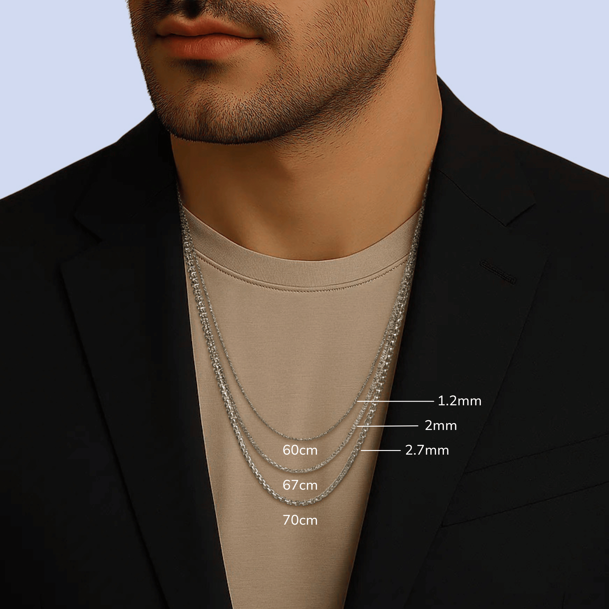 Fairfax & Roberts Men's Necklaces