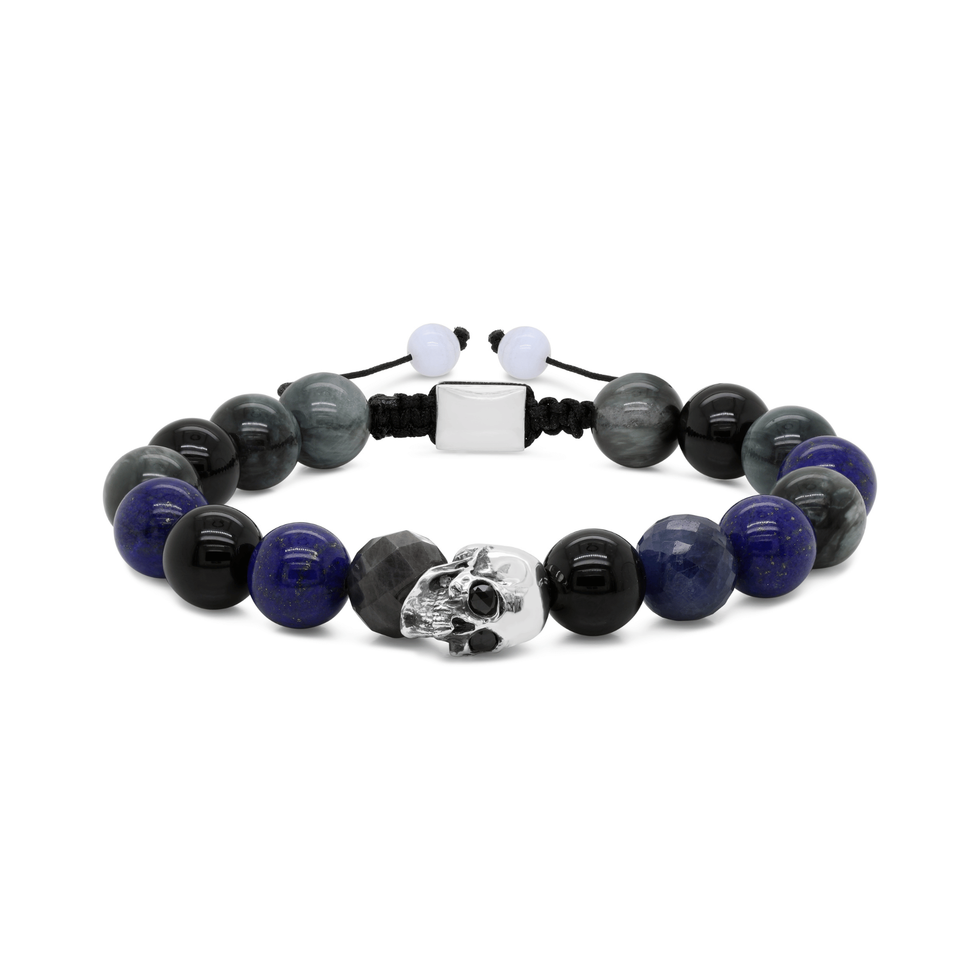 Memento Mori Onyx Mens Bracelets