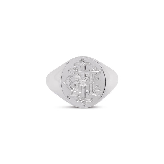 Large Oval Signet Ring
