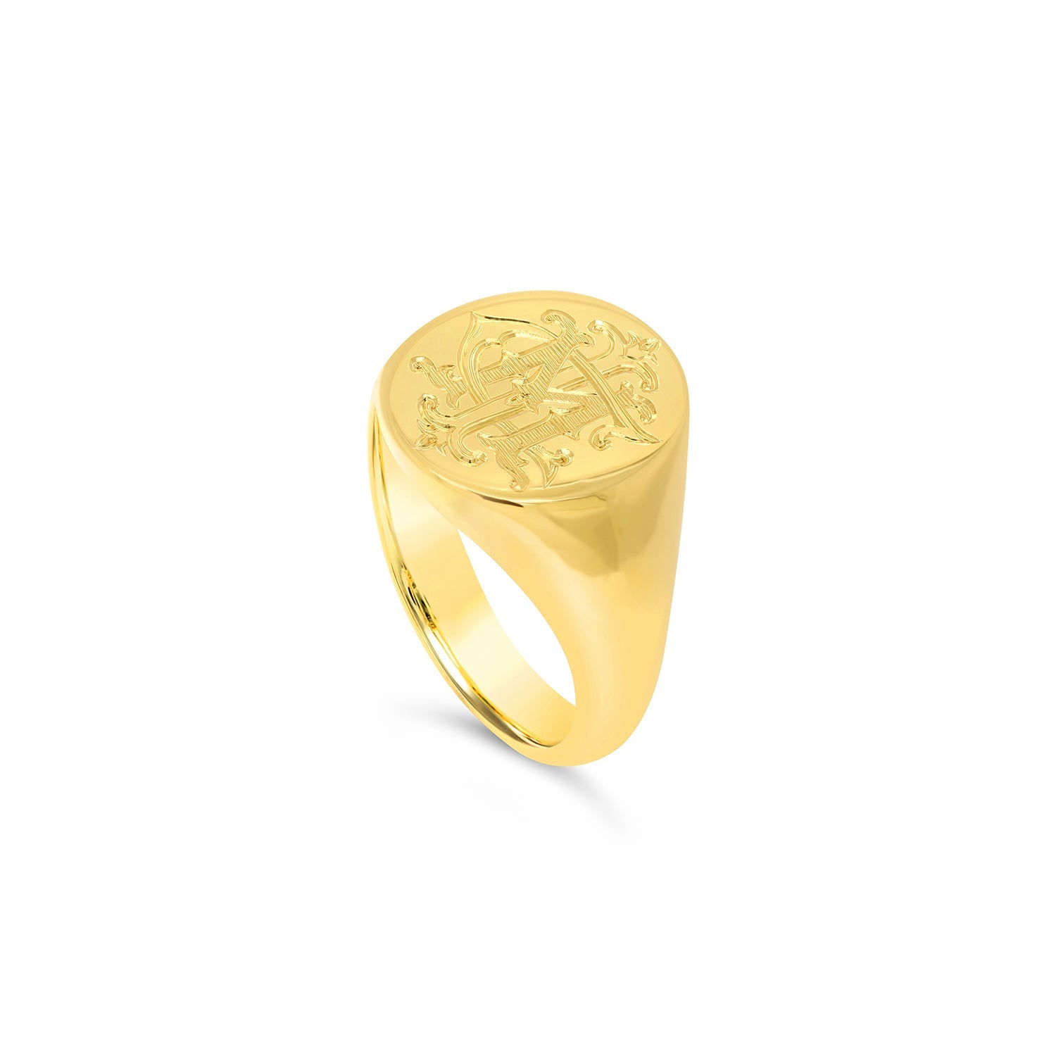 Large Oval Signet Ring