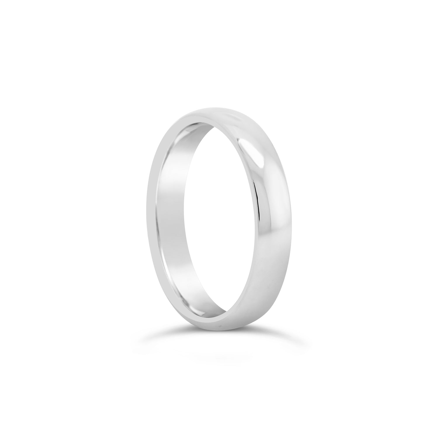 White gold wedding ring