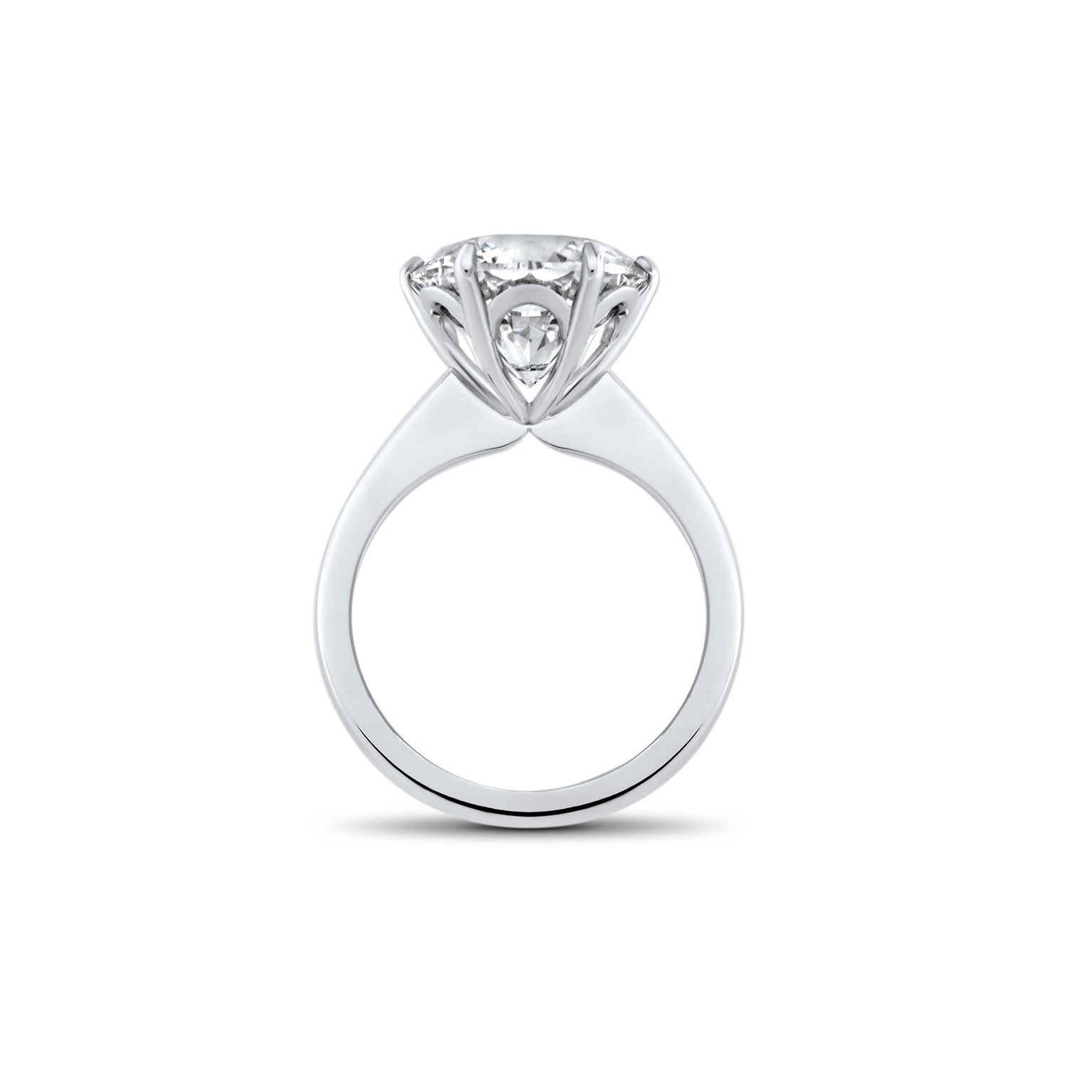 Round Brilliant Cut Solitaire Diamond Engagement Ring