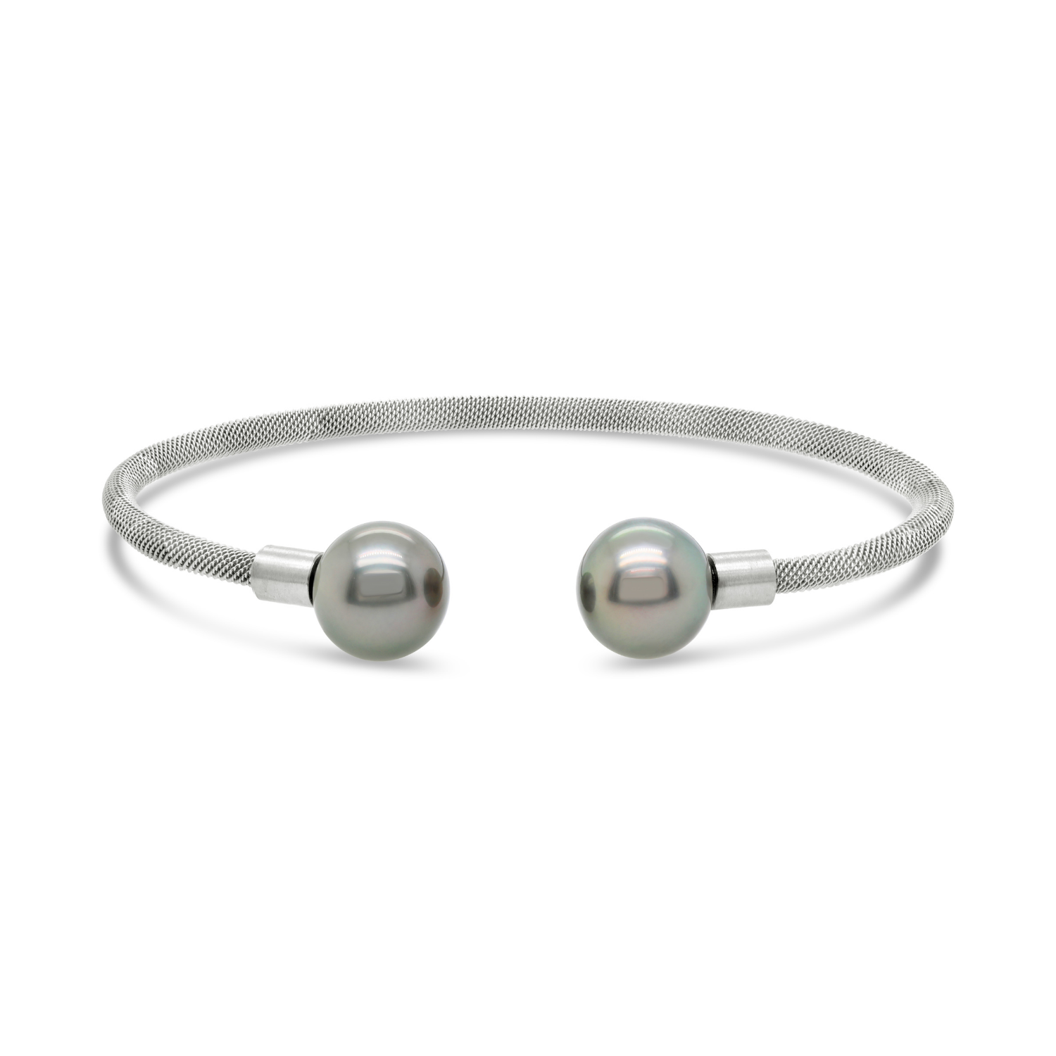 Pearl Cuff Bracelet with Tahitian Pearls