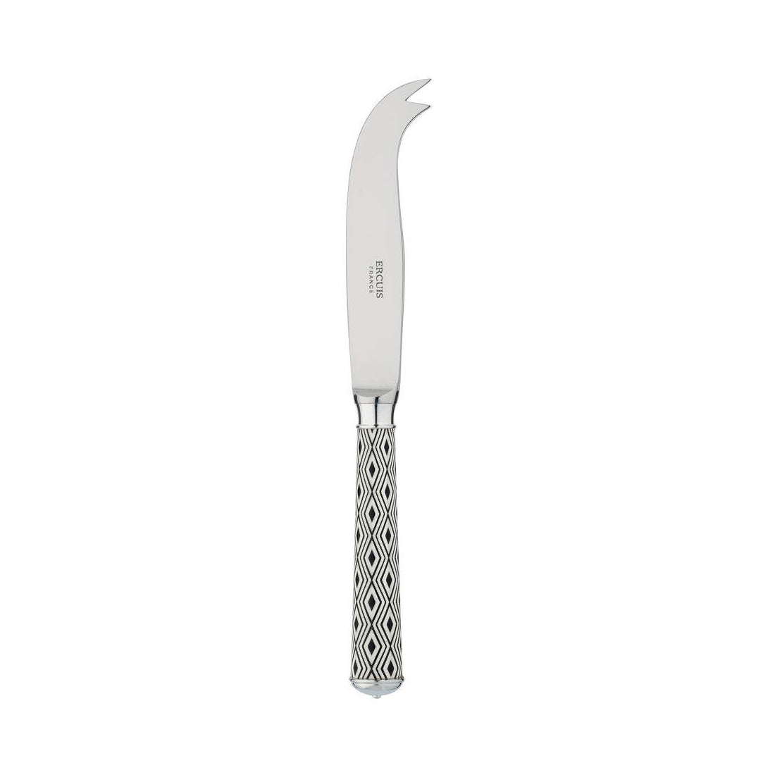 ERCUIS ARLEQUIN TWO PRONG CHEESE KNIFE SILVER PLATED