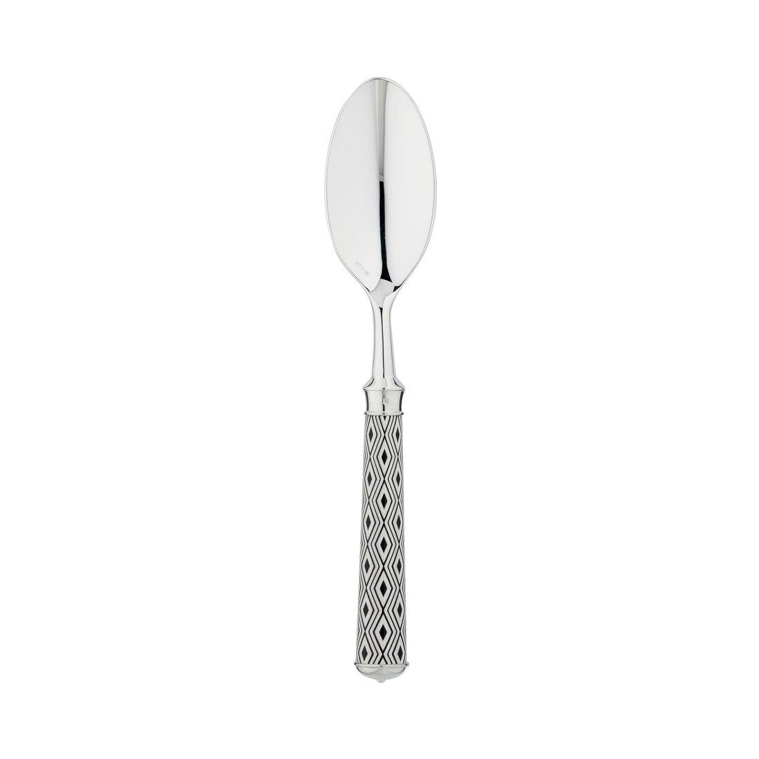 ERCUIS ARLEQUIN DESSERT SPOON SILVER PLATED