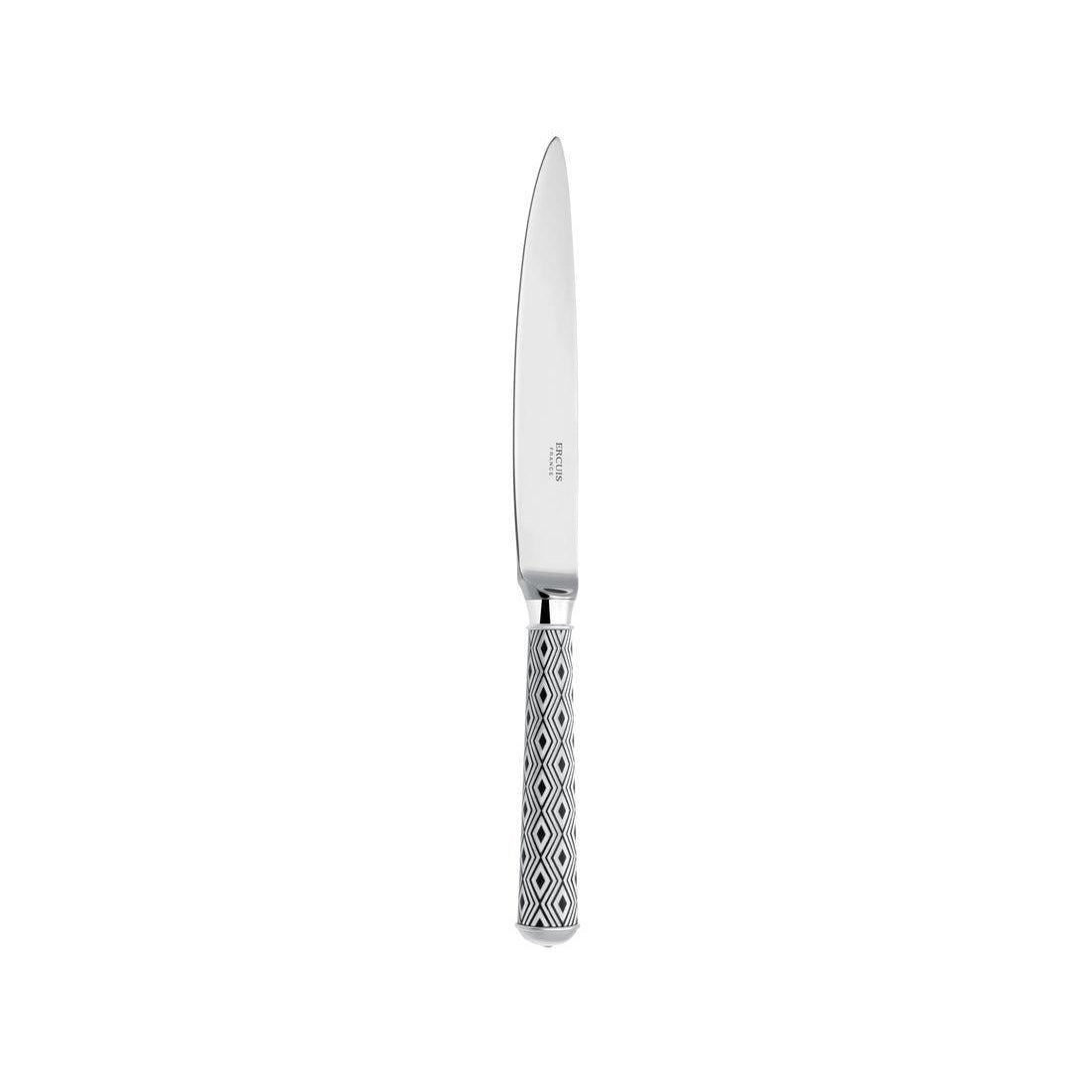 ERCUIS ARLEQUIN DINNER KNIFE SILVER PLATED