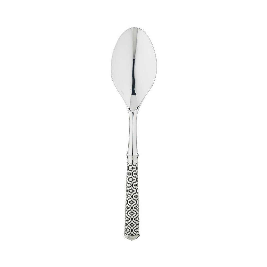 ARLEQUIN SERVING SPOON STERLING SILVER SILVER PLATED