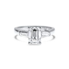 Emerald Cut Engagement Rings