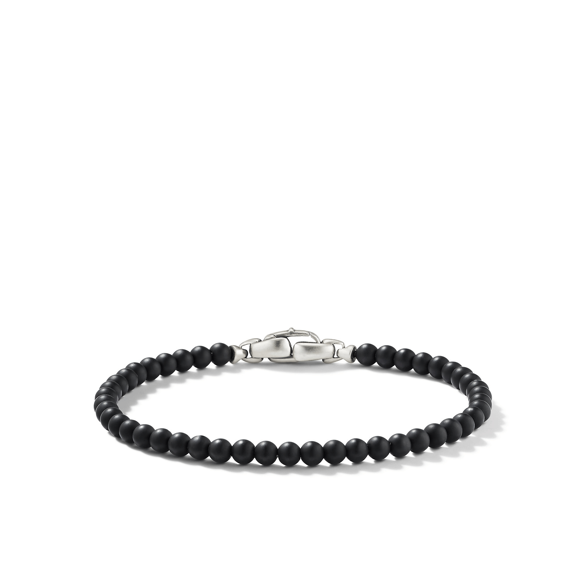 David Yurman Spiritual Beads Bracelet - Black Onyx with Sterling Silver