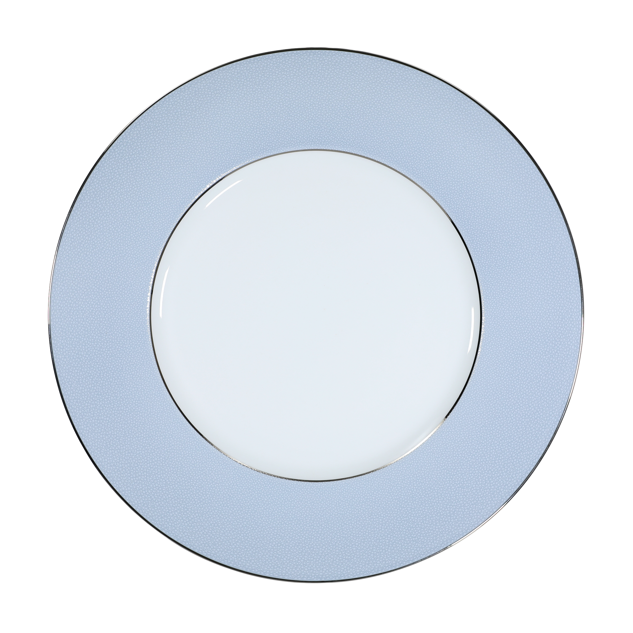 CHAGRIN D'AMOUR BLUE DINNER PLATE