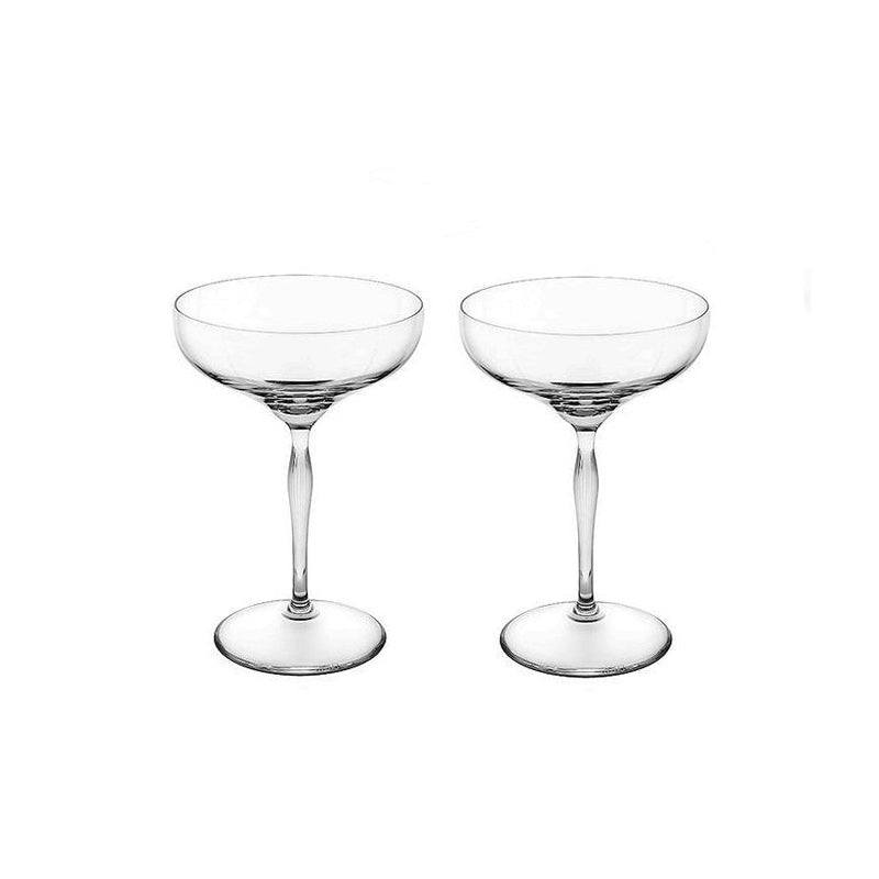 LALIQUE CRYSTAL CHAMPANGE COUPE