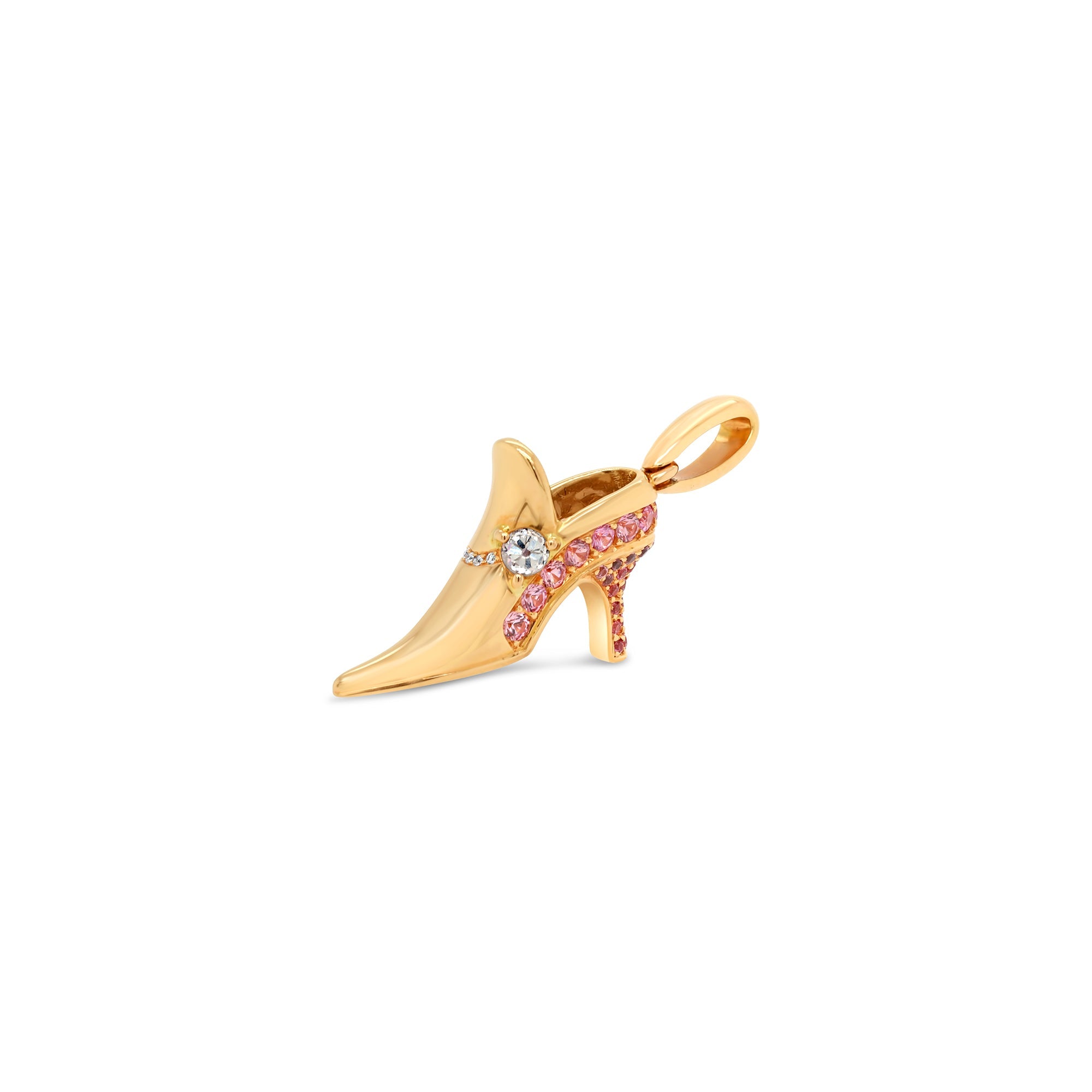 Golden Slipper Pendant