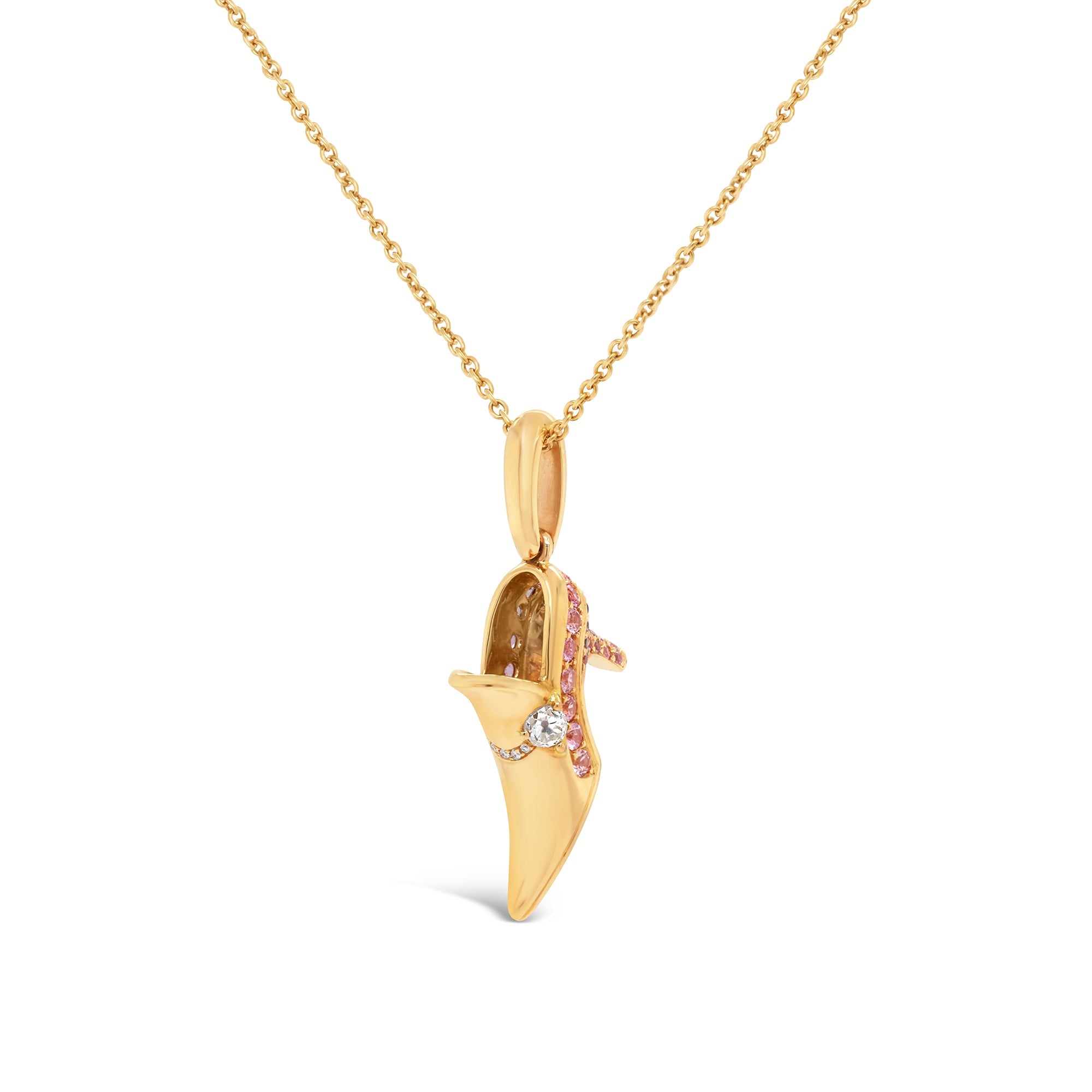 Golden Slipper Pendant