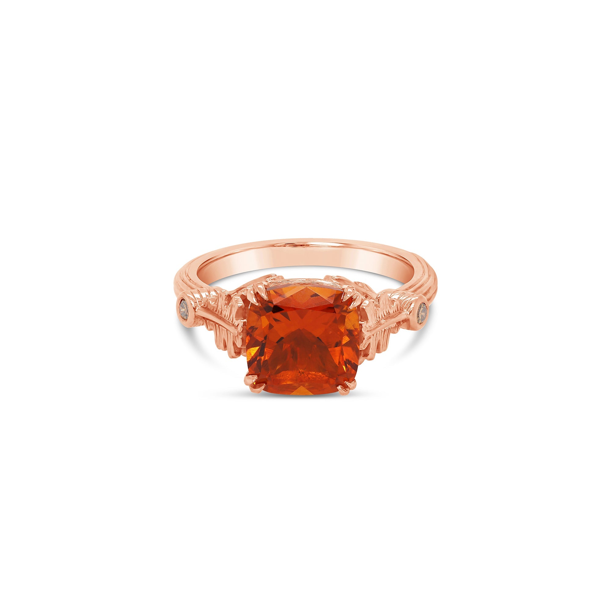 Citrine Ring Rose Gold