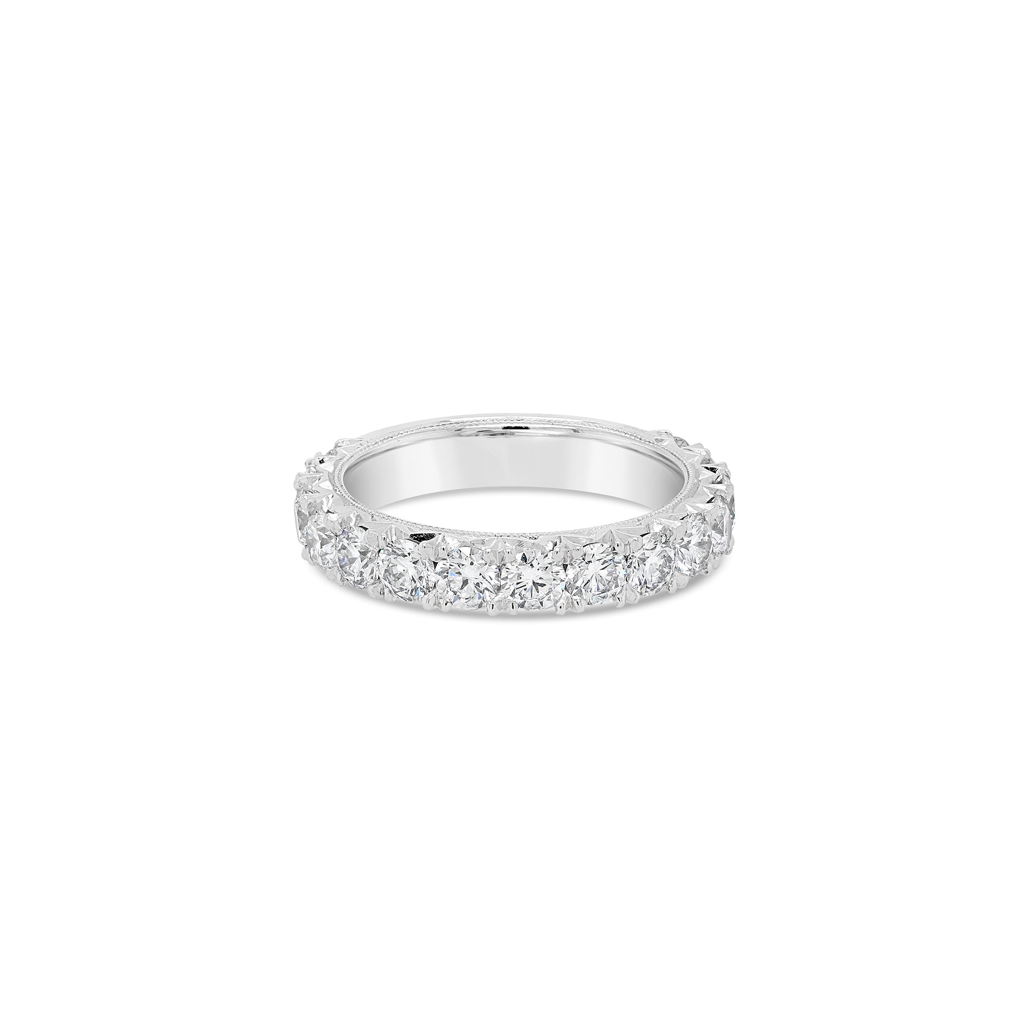 Diamond wedding ring white gold
