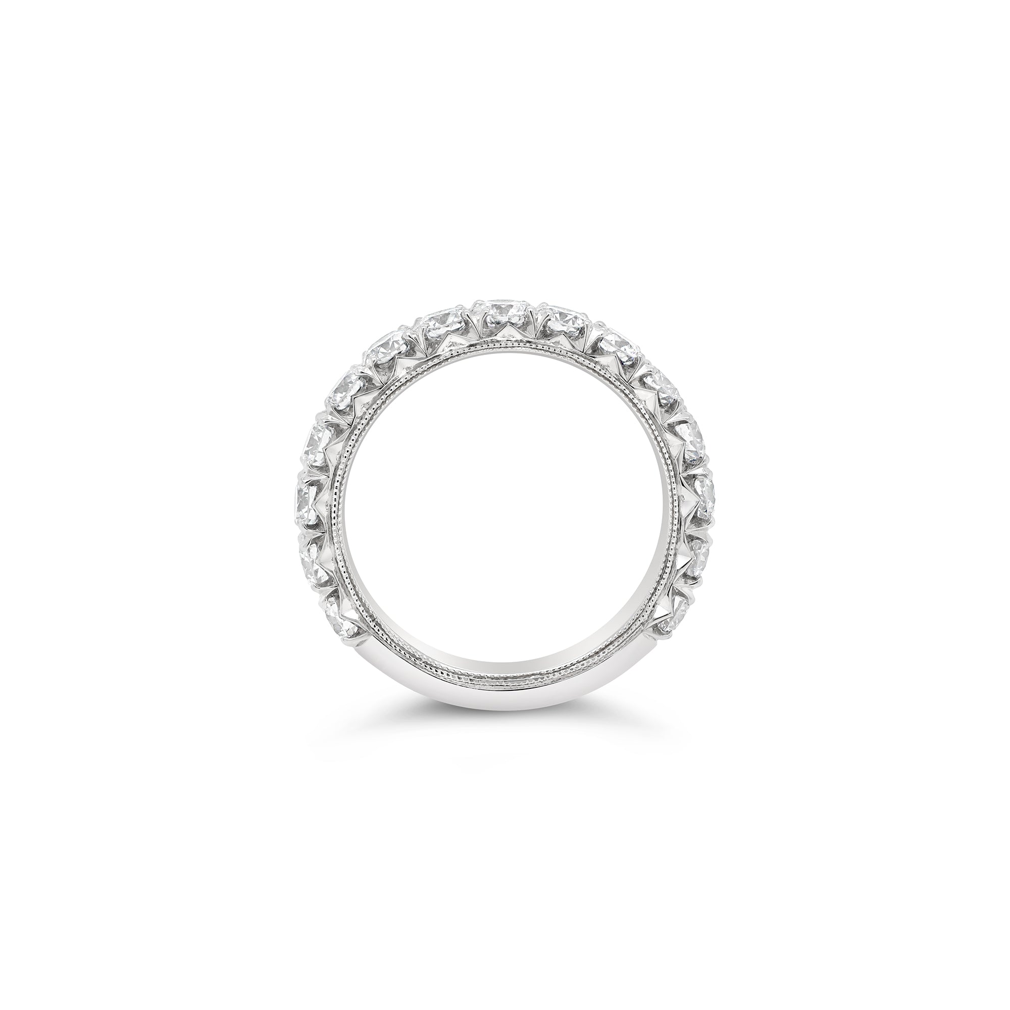 Diamond wedding ring white gold