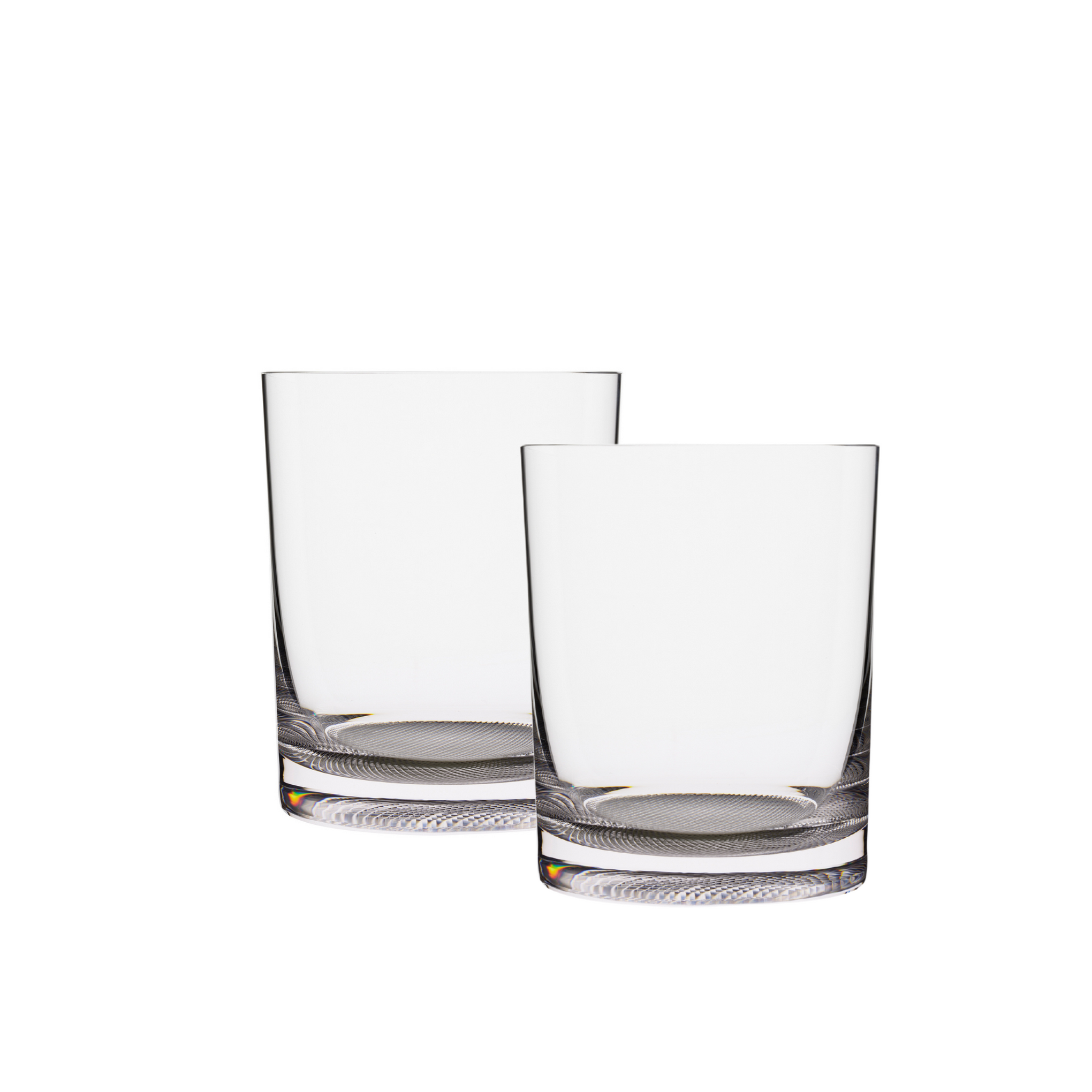 ADOLF LOOS DIAMOND CUT CRYSTAL OLD FASHIONED TUMBLER