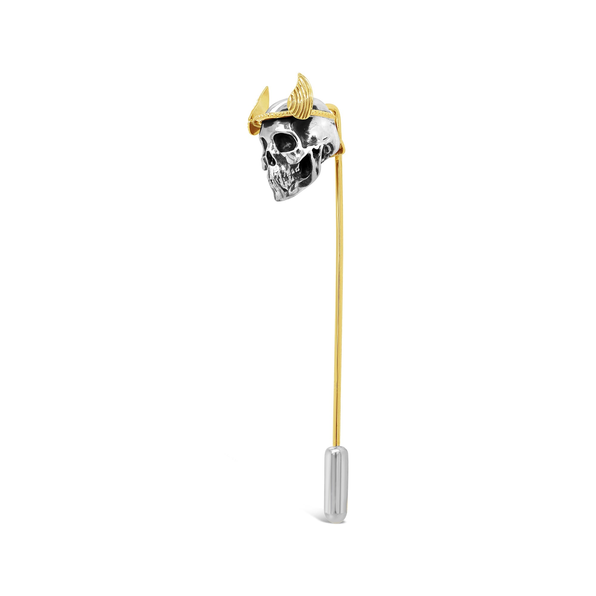 Memento Mori Skull Lapel Pin