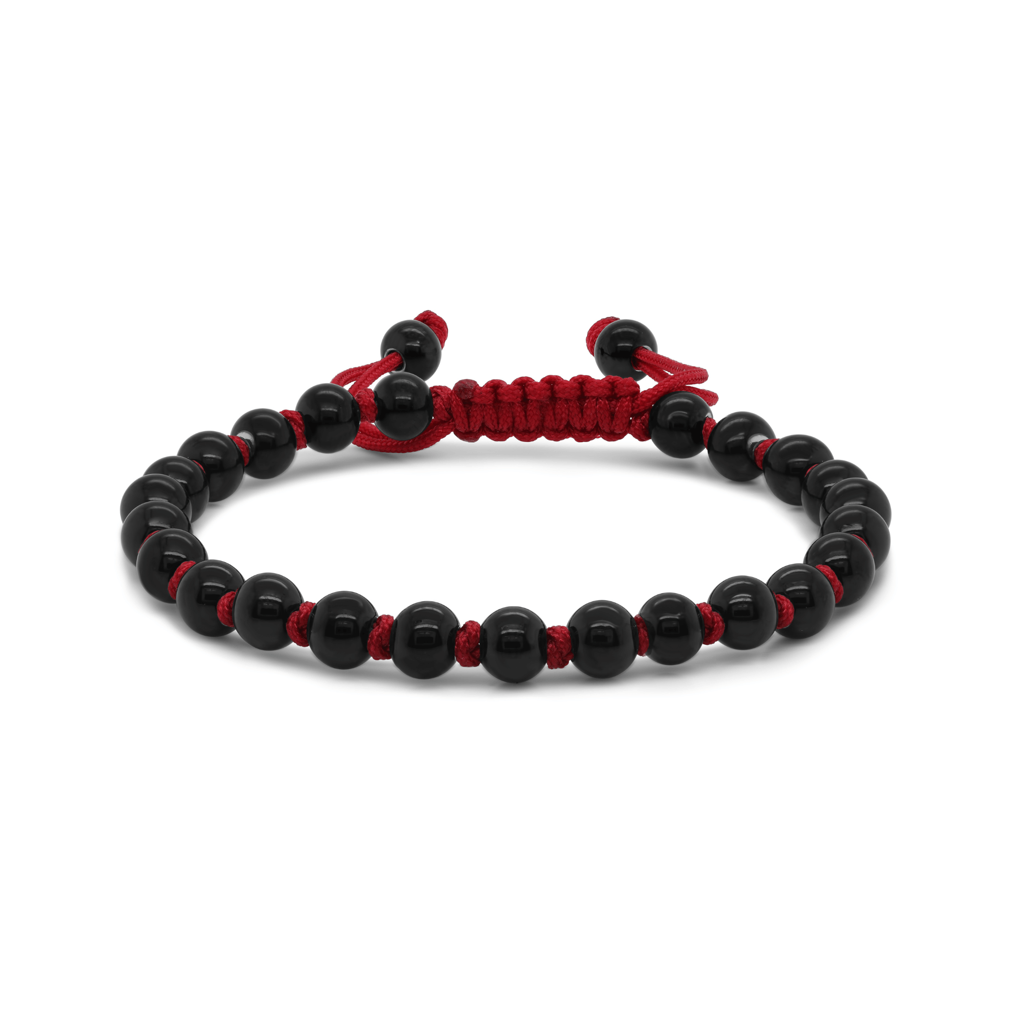 Stainless Steel Plated Beaded Bracelets for Men