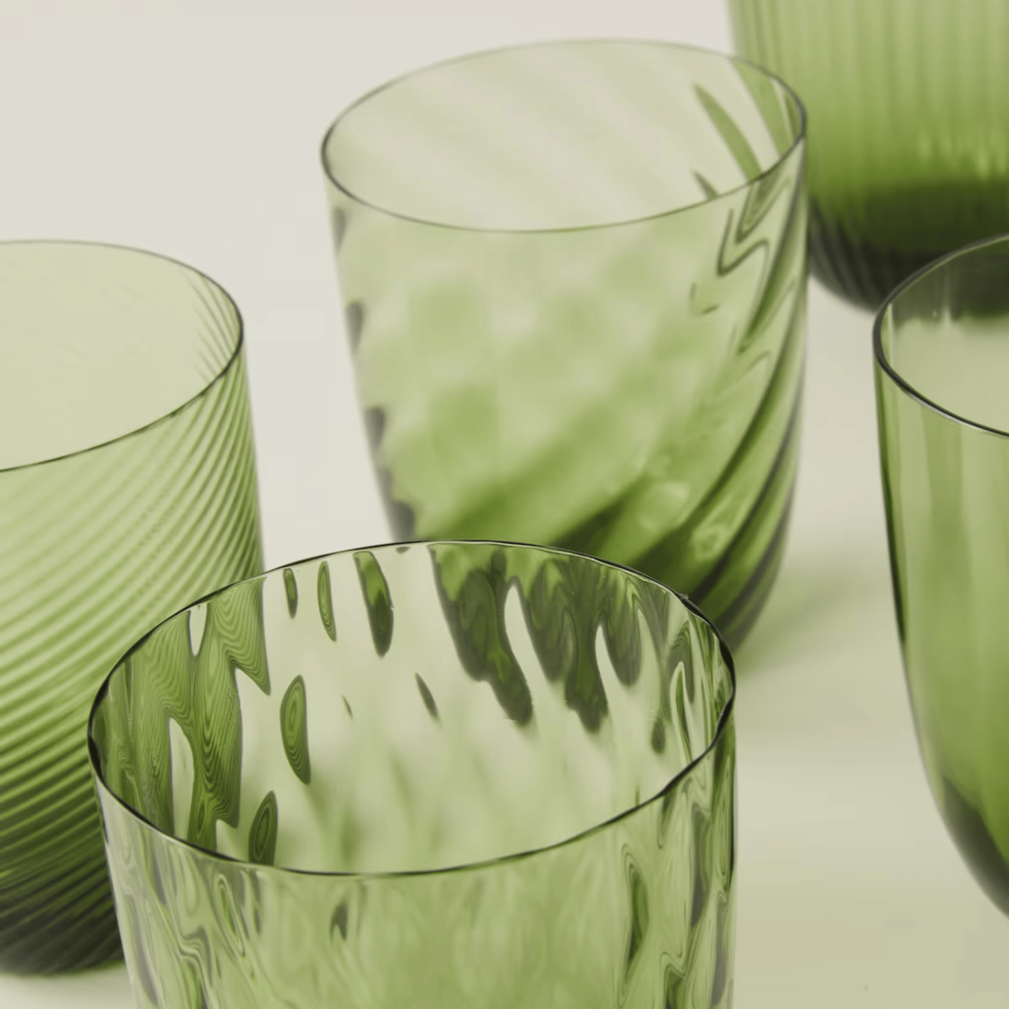 Idra Murano Water Glasses – Set of Six