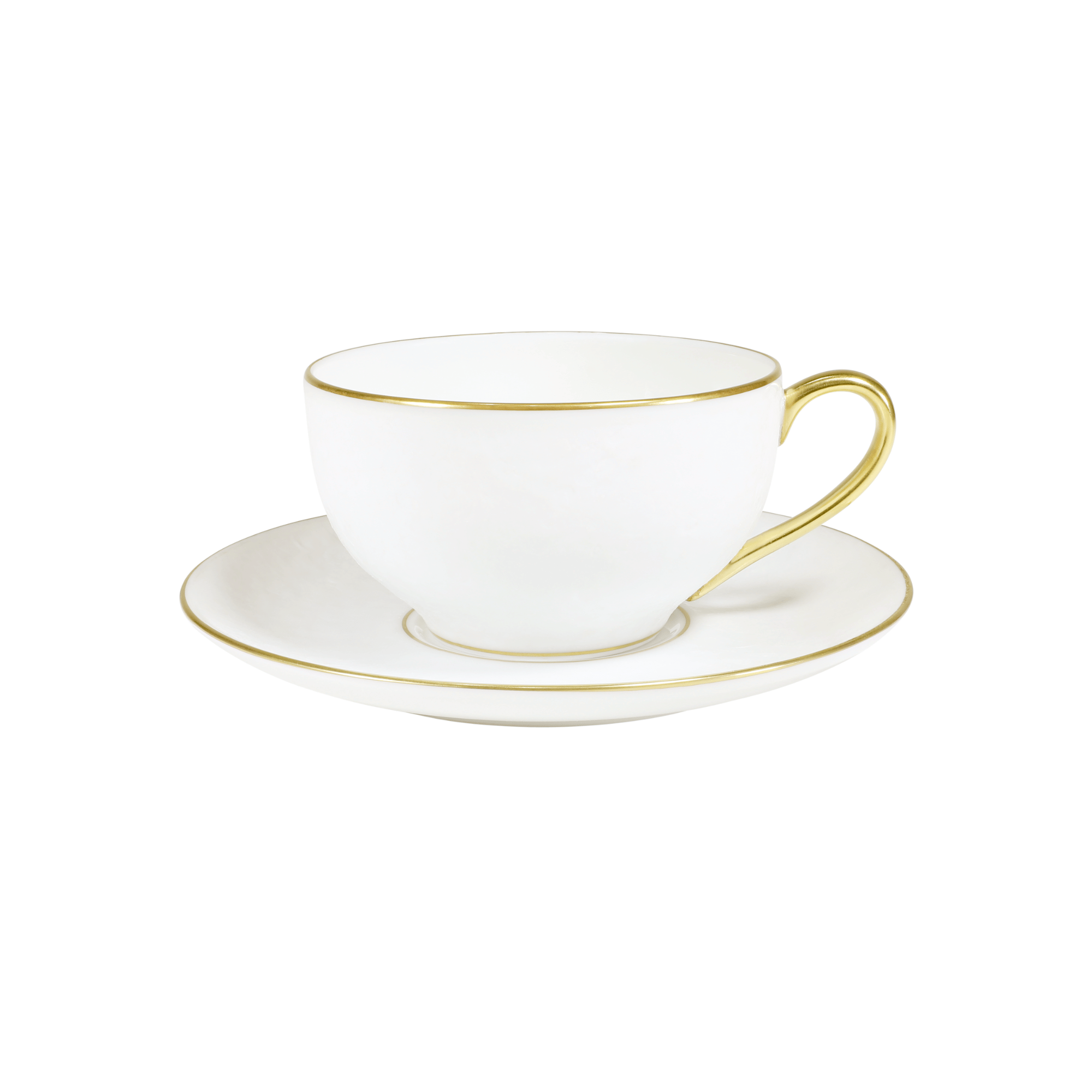 MOONSCAPE ROUND TEA CUP & SAUCER GOLD