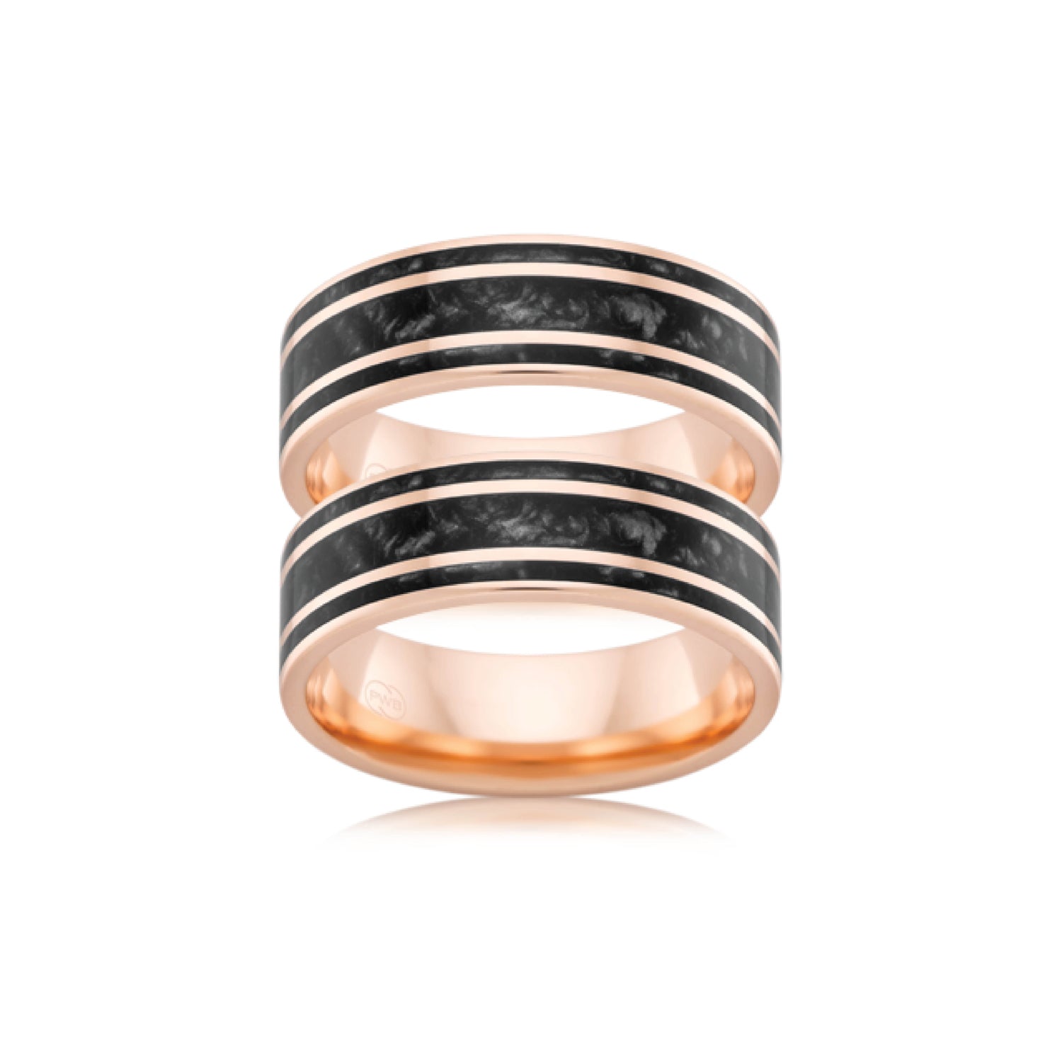 Men's Wedding Rings with ceramic