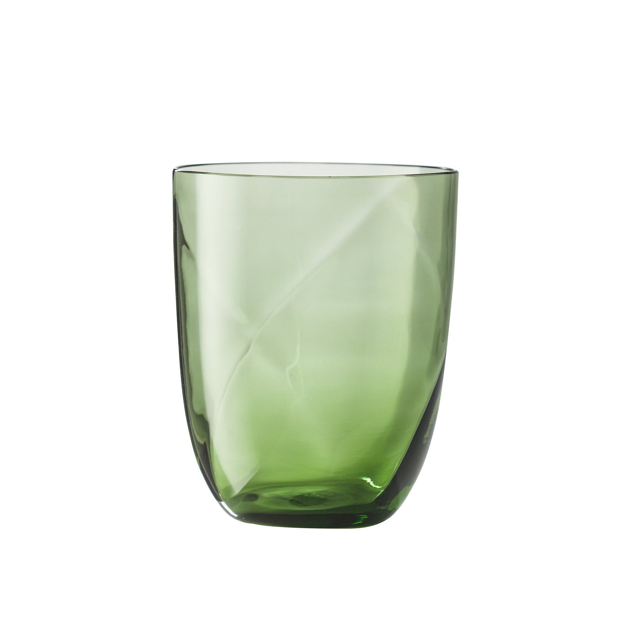 Nason Moretti Idra Murano Water Glasses Pistachio Green