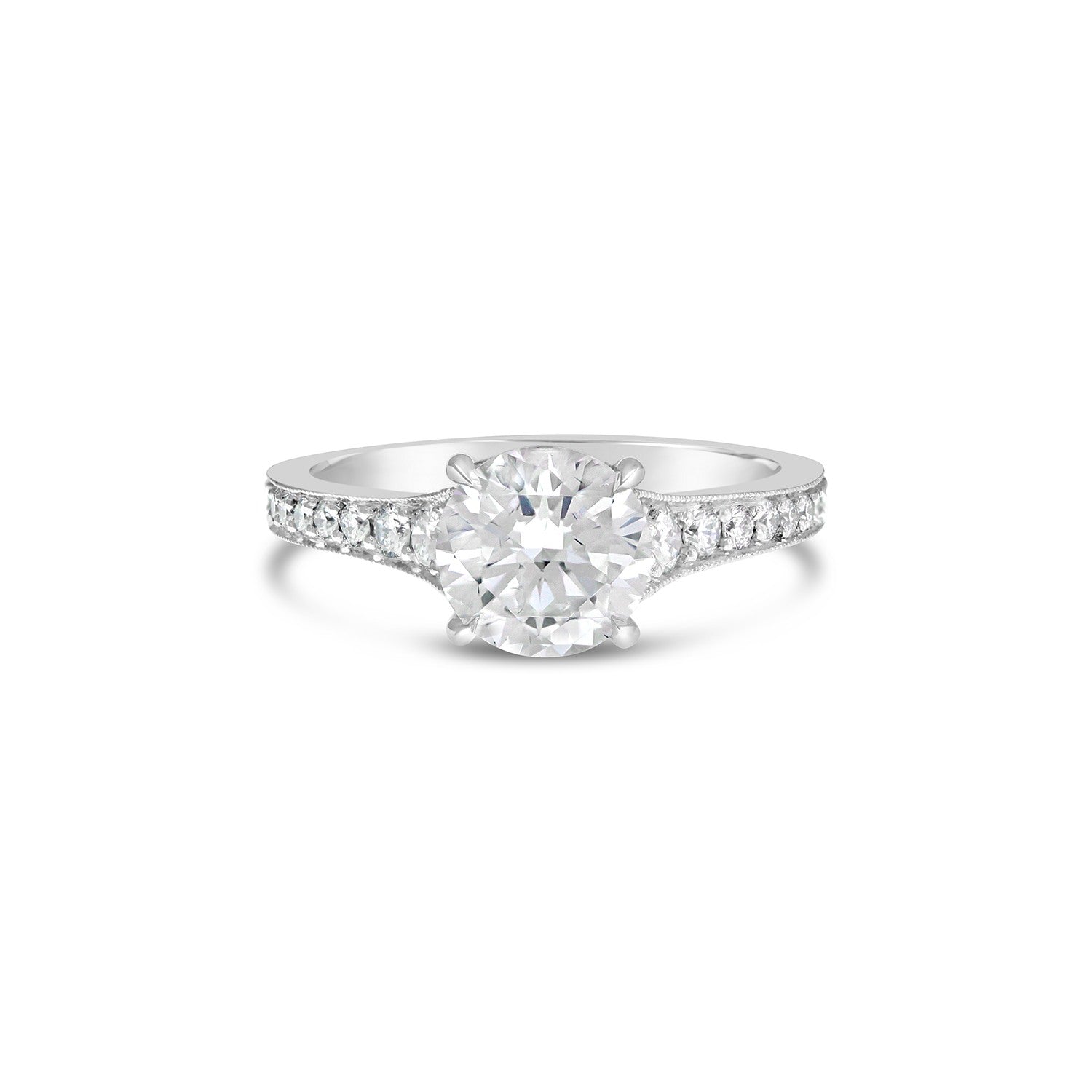 Round Brilliant Diamond Engagement Ring