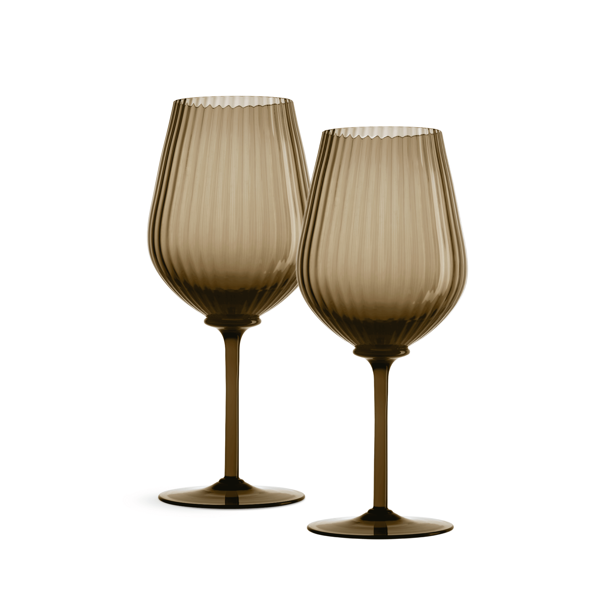 Nason Moretti Cote d’Or Murano Red Wine Glass Chestnut