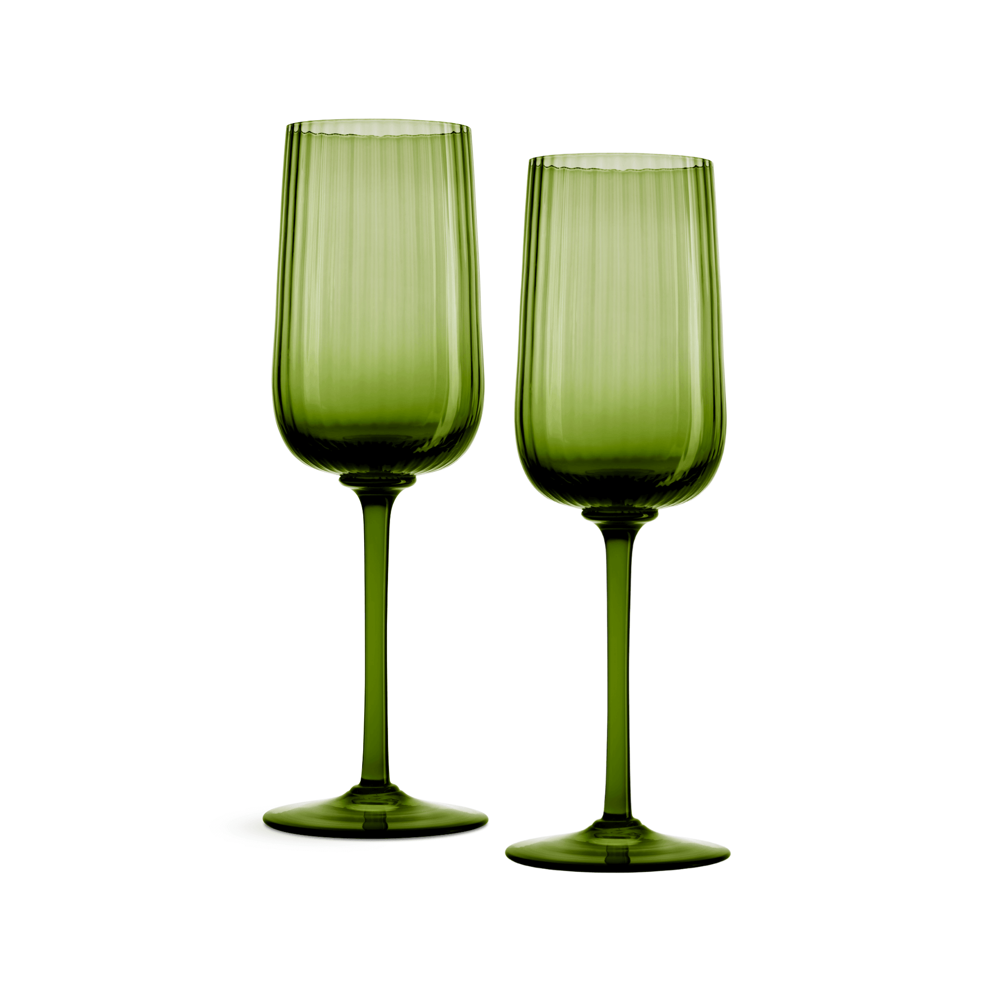 Nason Moretti Cote d’Or Murano White Wine Glass Pistachio Green