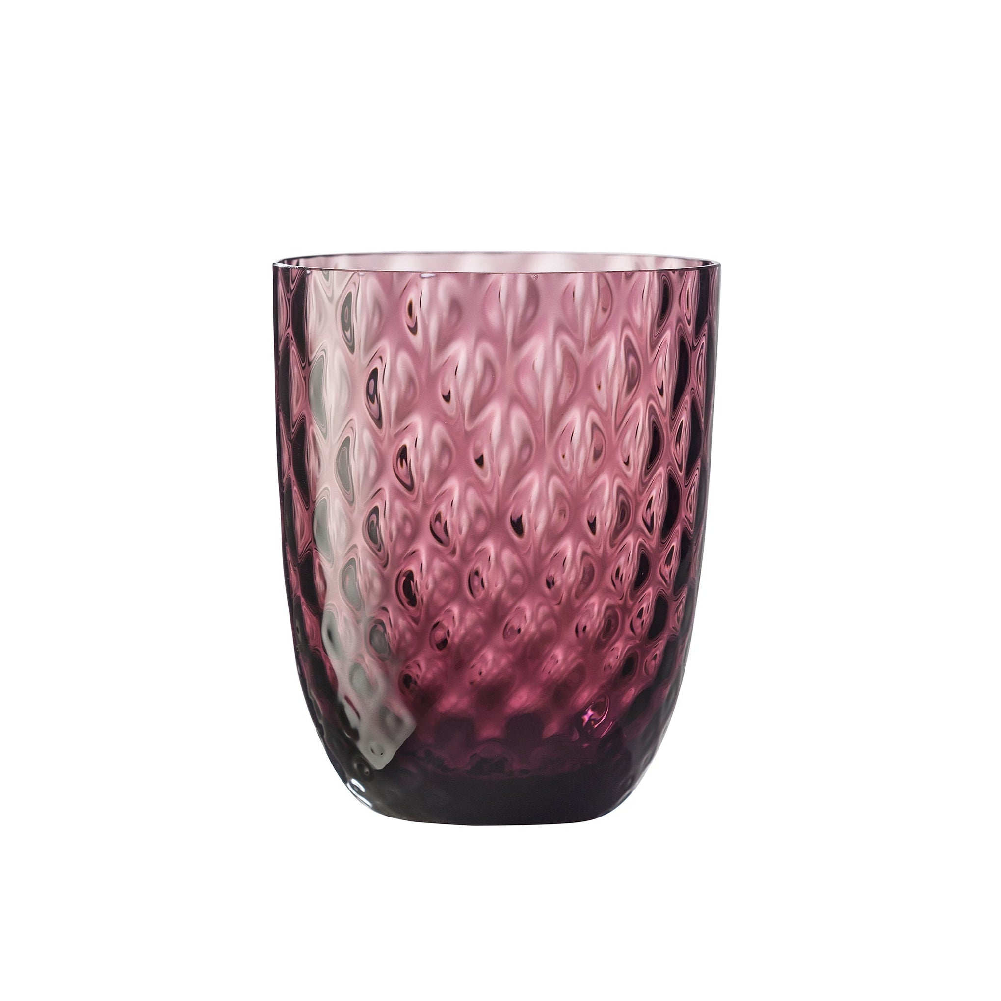 Nason Moretti Idra Murano Water Glasses Amethyst