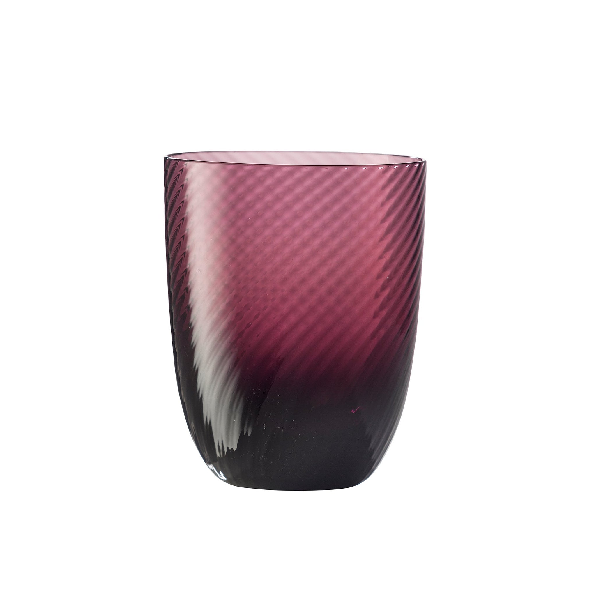 Nason Moretti Idra Murano Water Glasses Amethyst