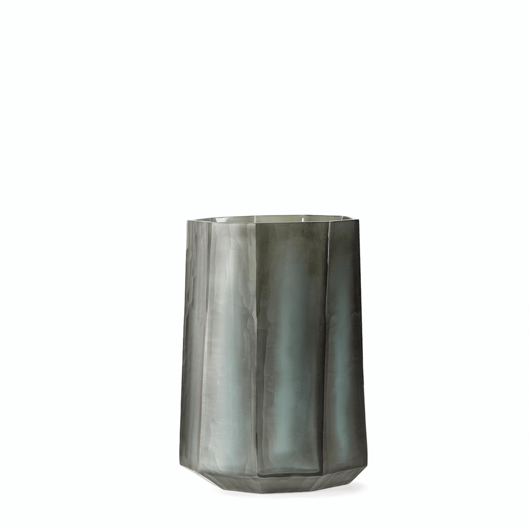 GUAXS Medium Decor Vase Indigo Smoke Grey