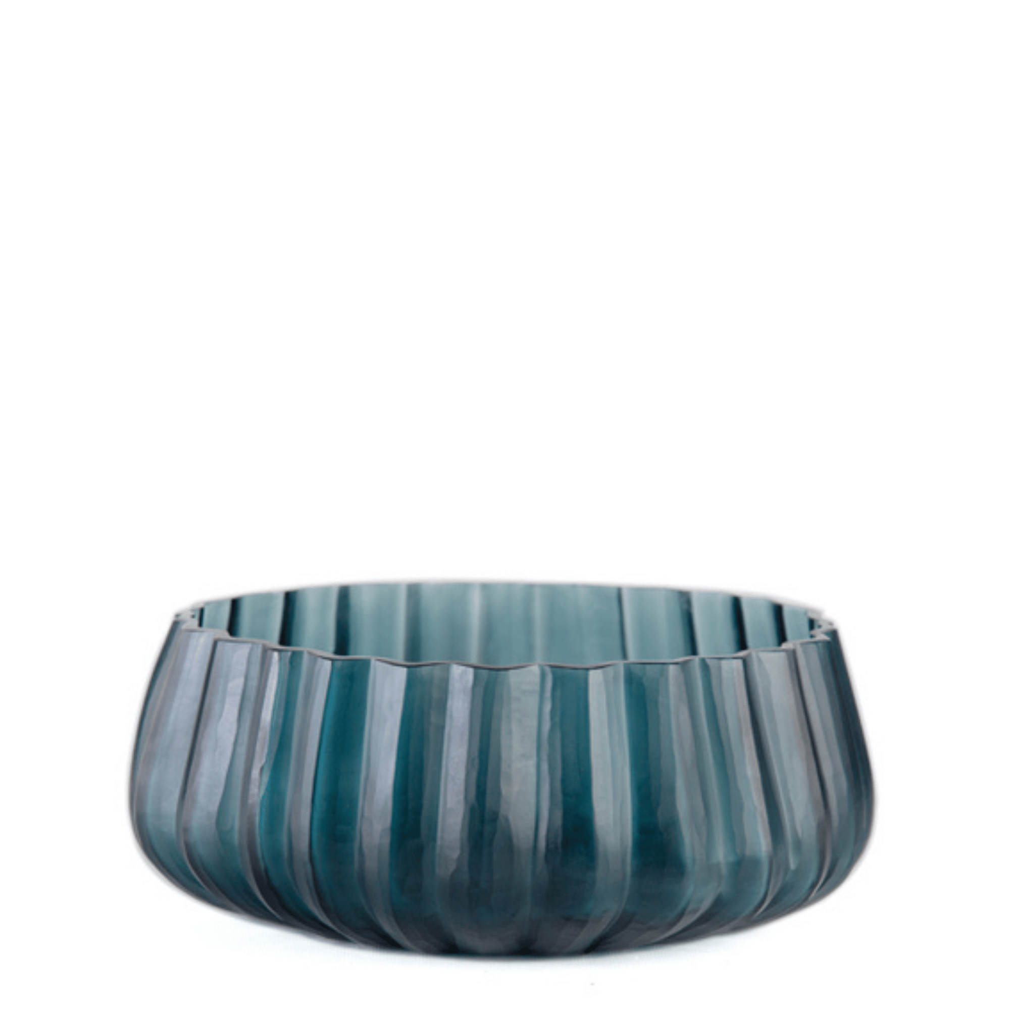 Guaxs blue glass decor bowl 