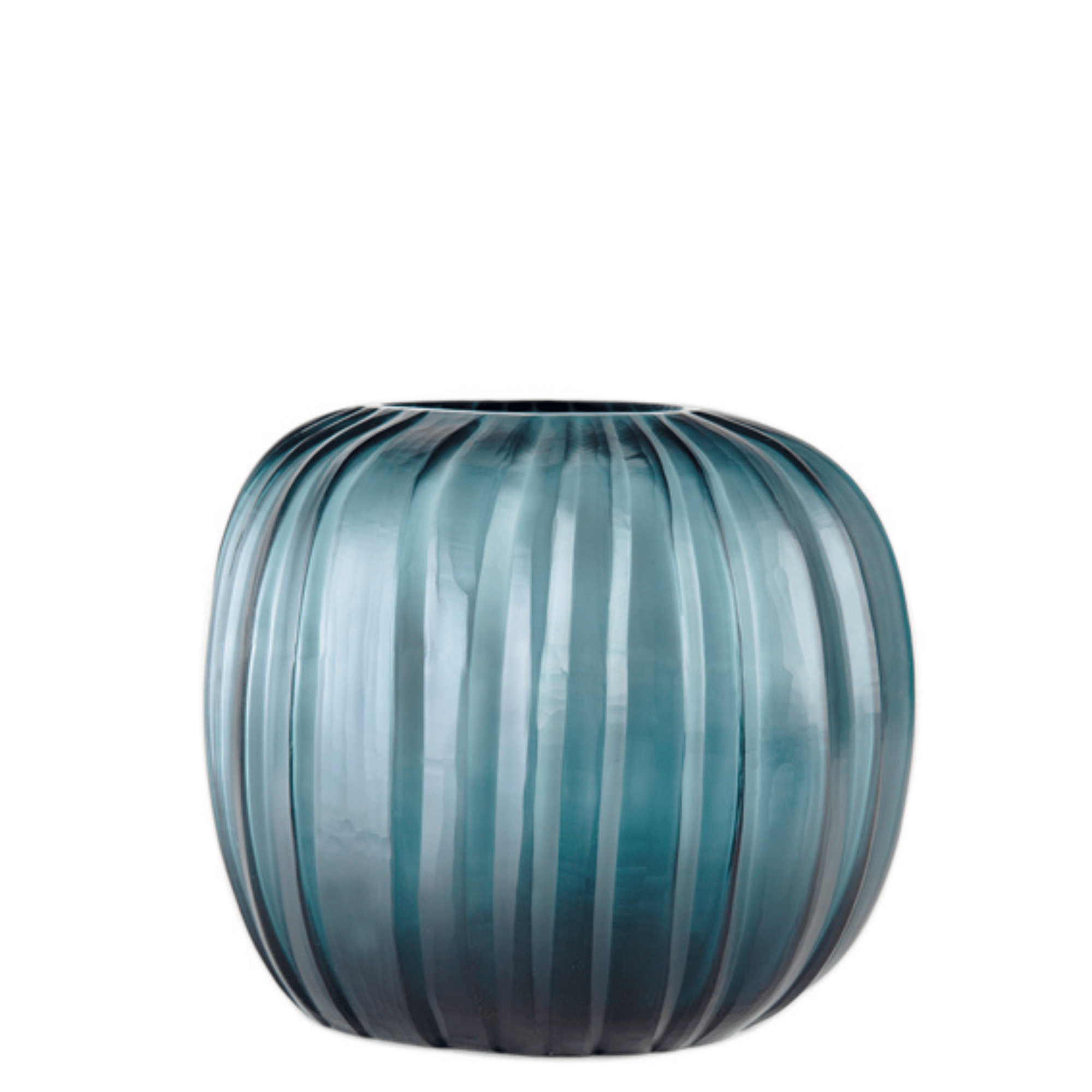 Guaxs Blue Round Vase 