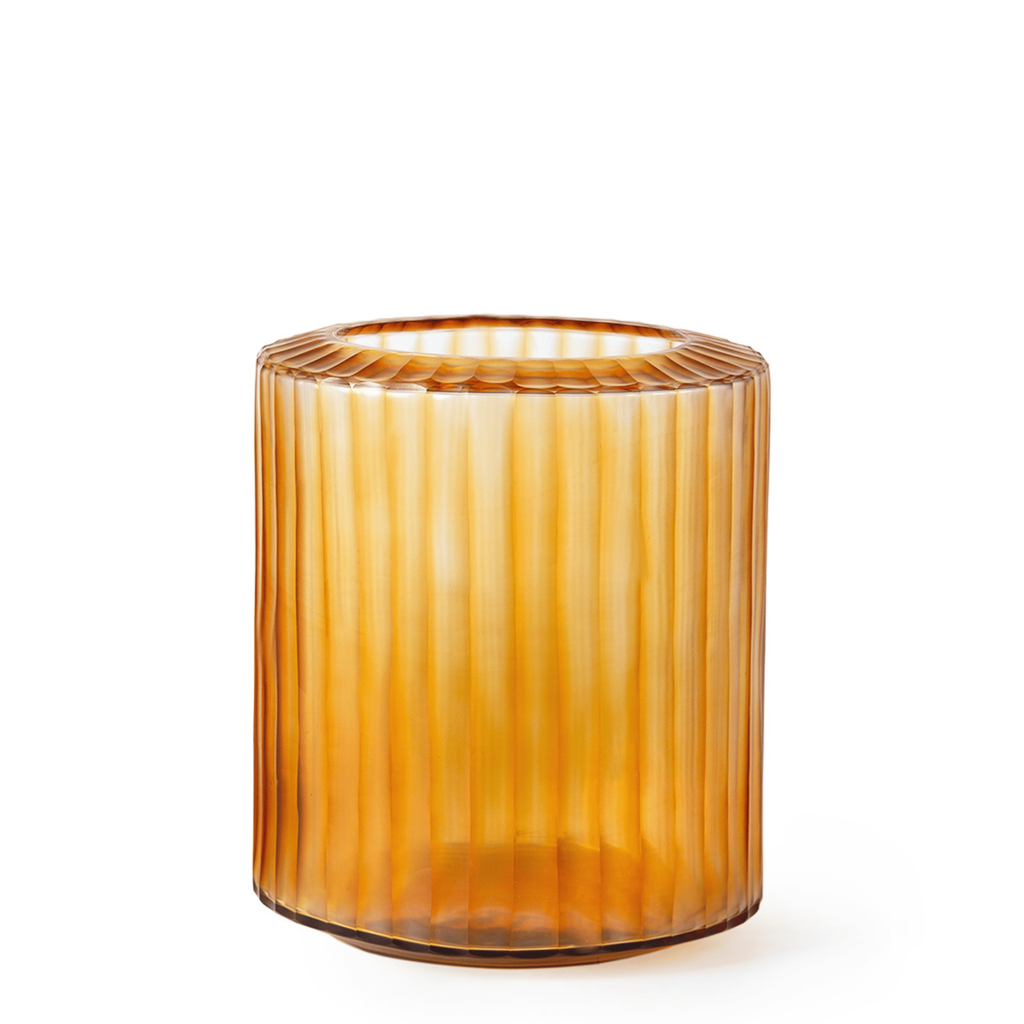 Guaxs Orange Glass Vase