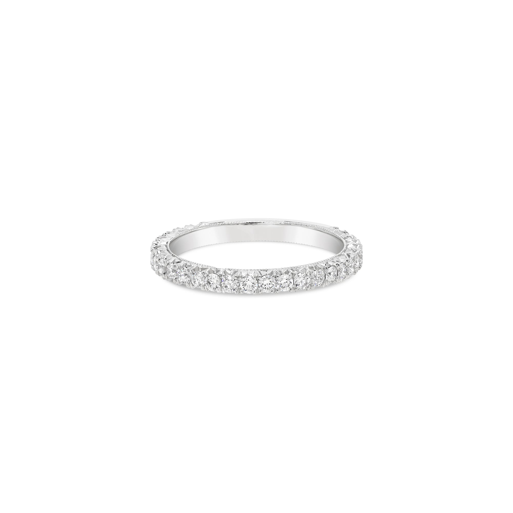 Round Brilliant Cut Diamond Ring White Gold