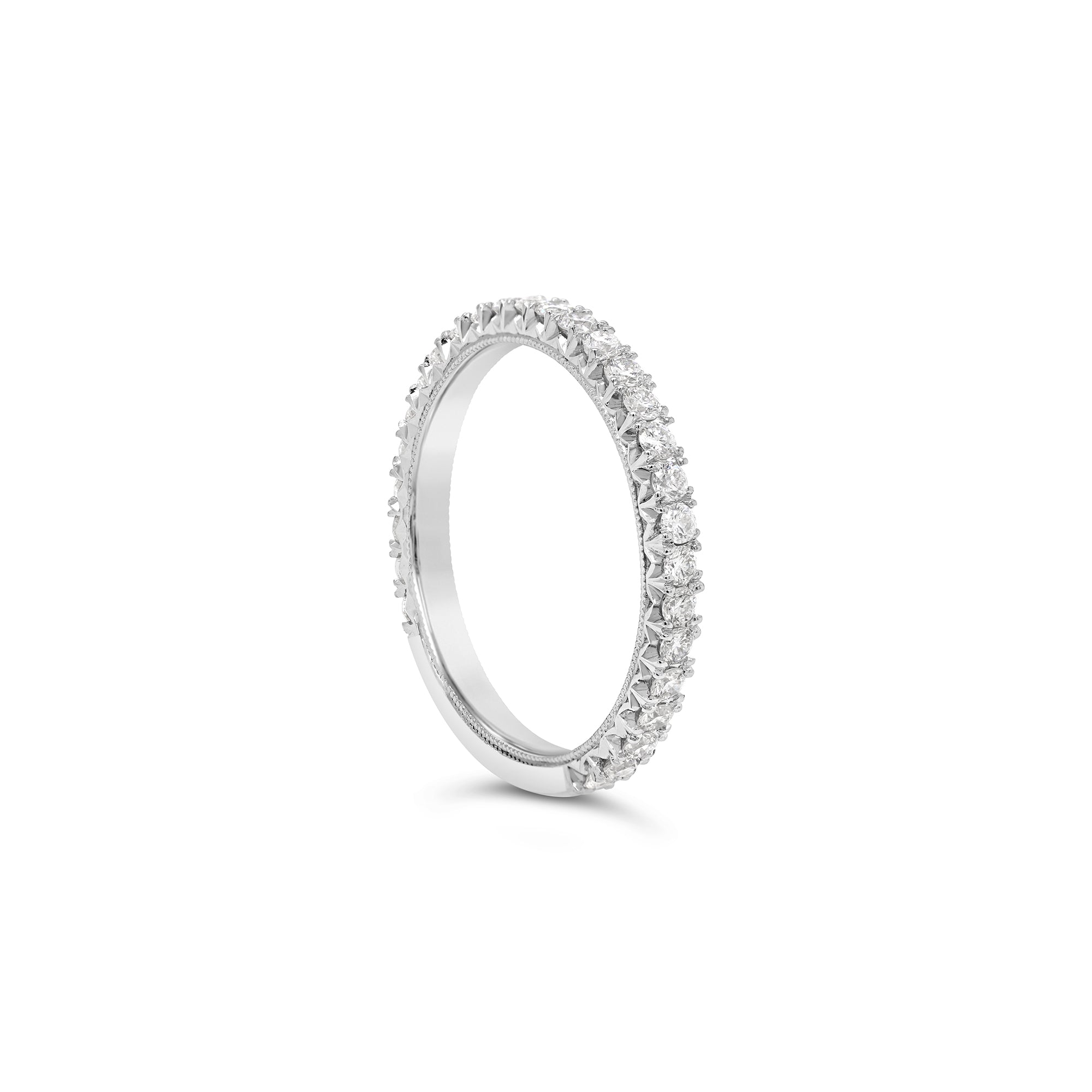 Round Brilliant Cut Diamond Ring White Gold