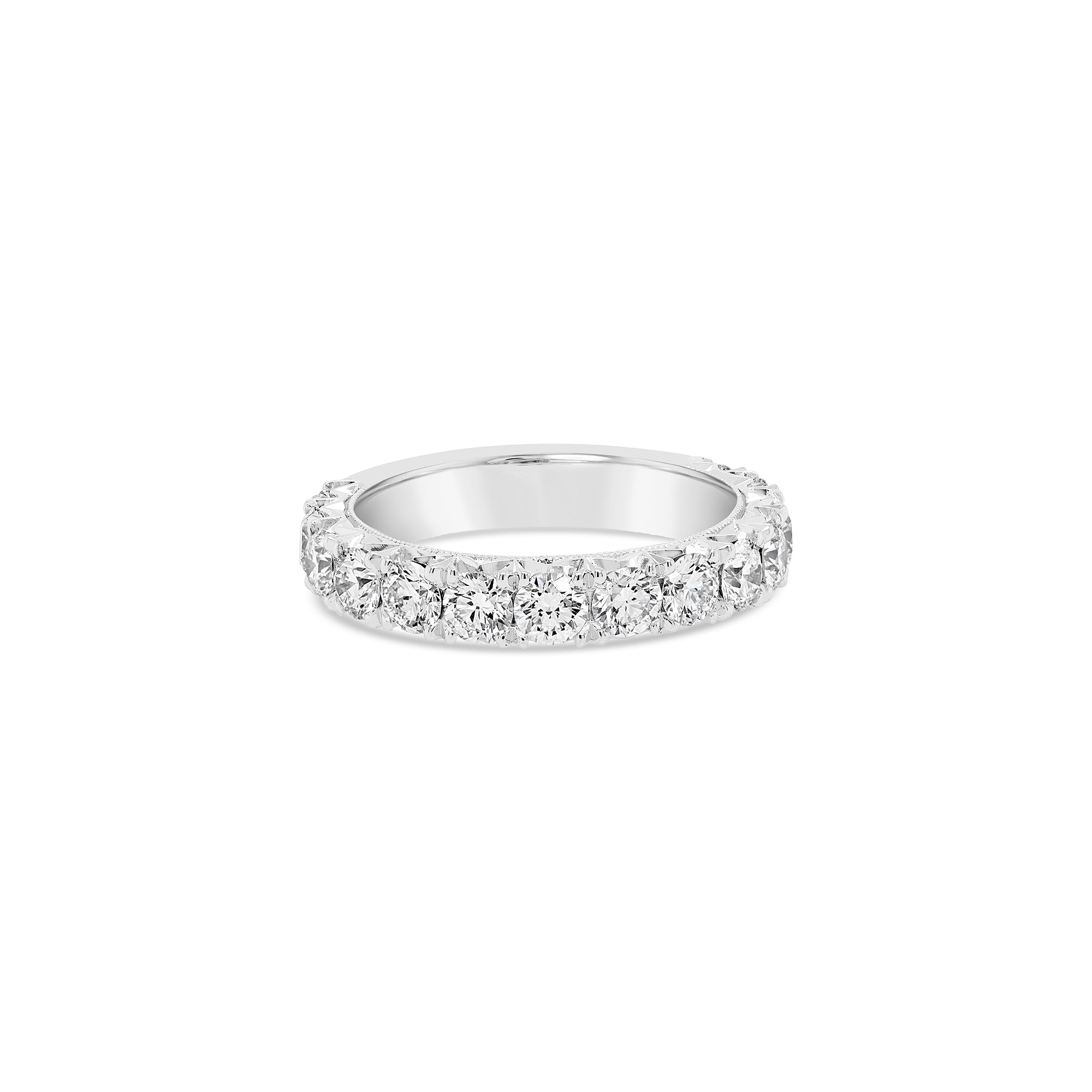 Round Brilliant Cut Diamond Ring White Gold