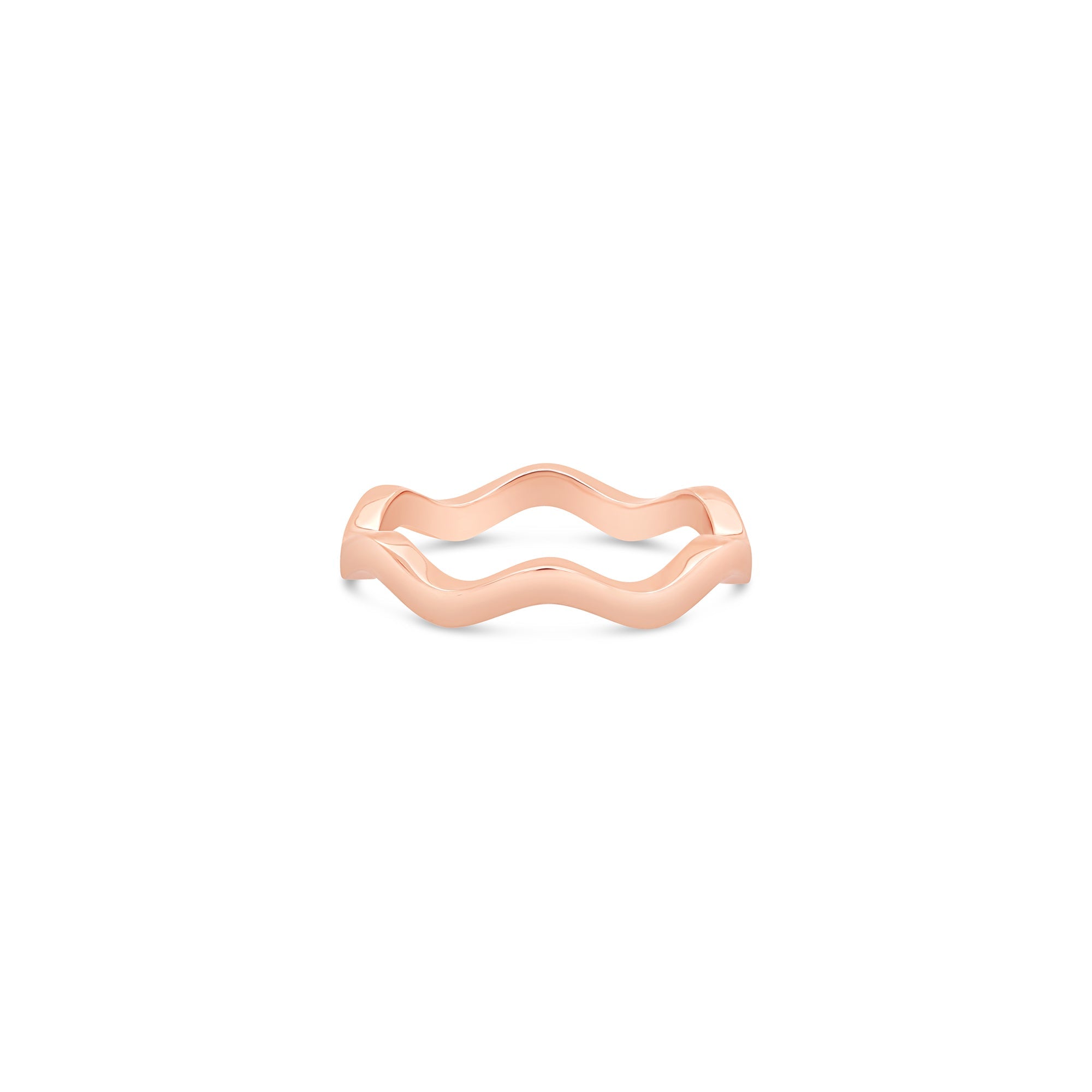 Wave Ring Rose Gold