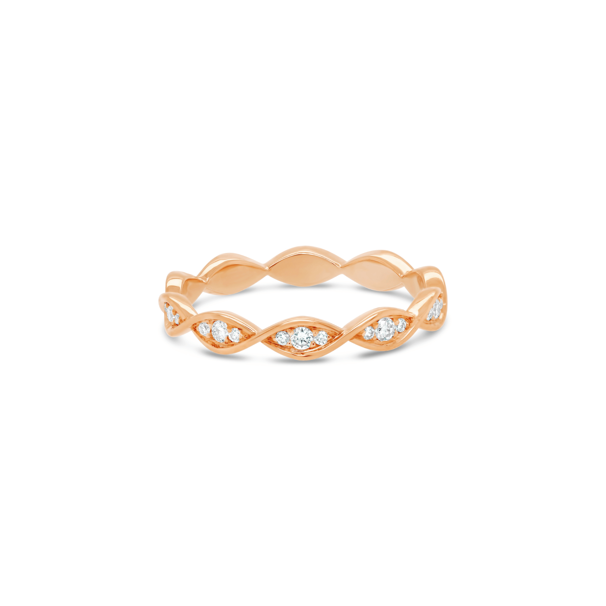 Rose Gold & Diamond Ring