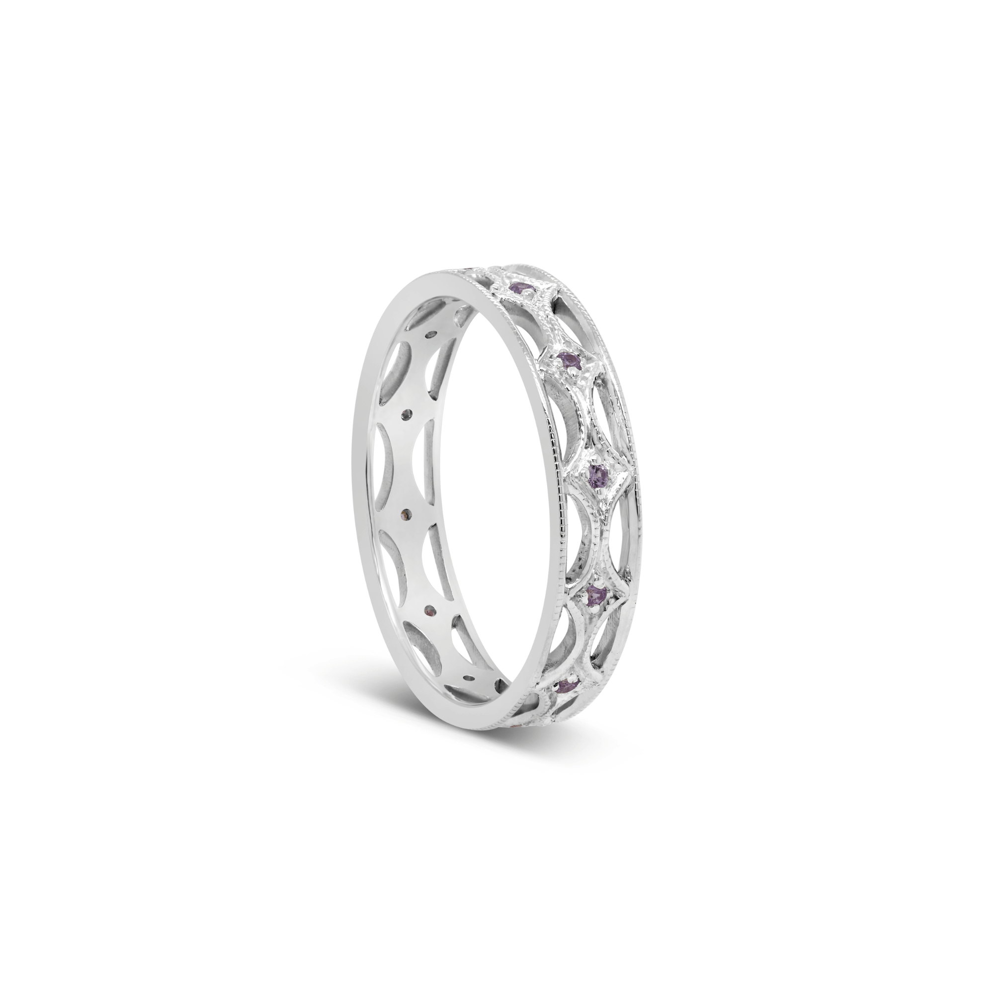 Antique Romance Ellerston Pink Sapphire Ring