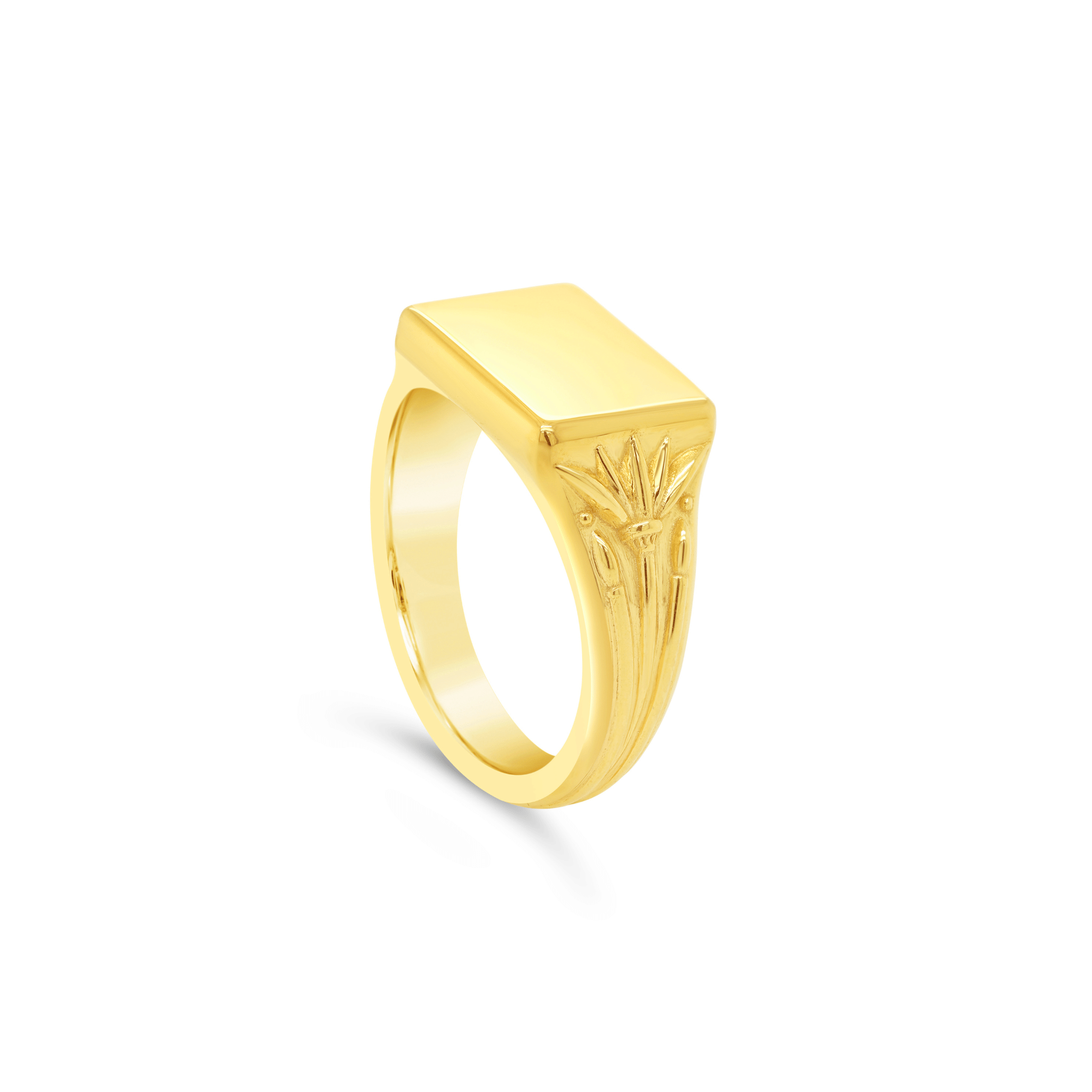 Rectangle Signet Ring 