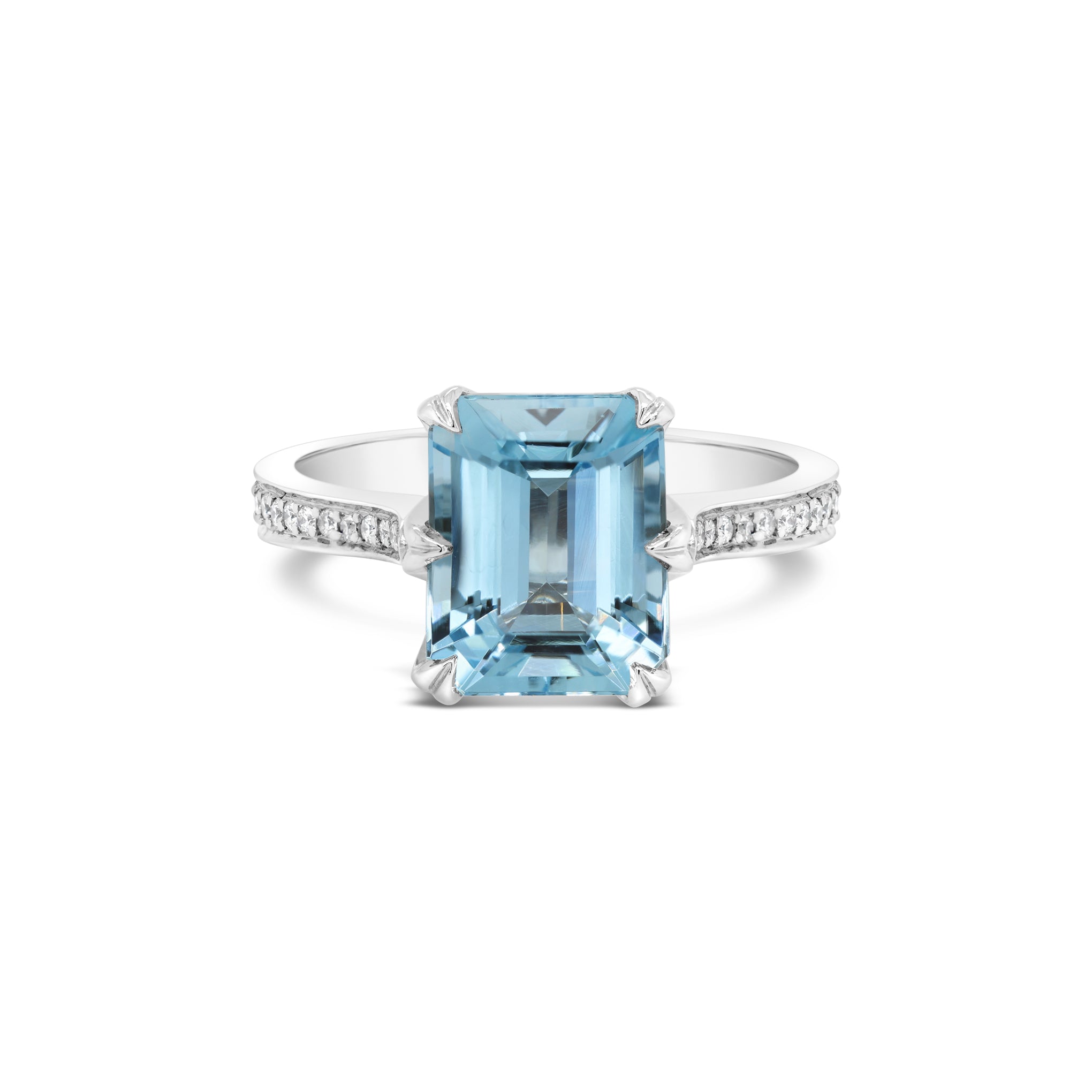 Aquamarine and Diamond Dress Ring Manhattan Collection