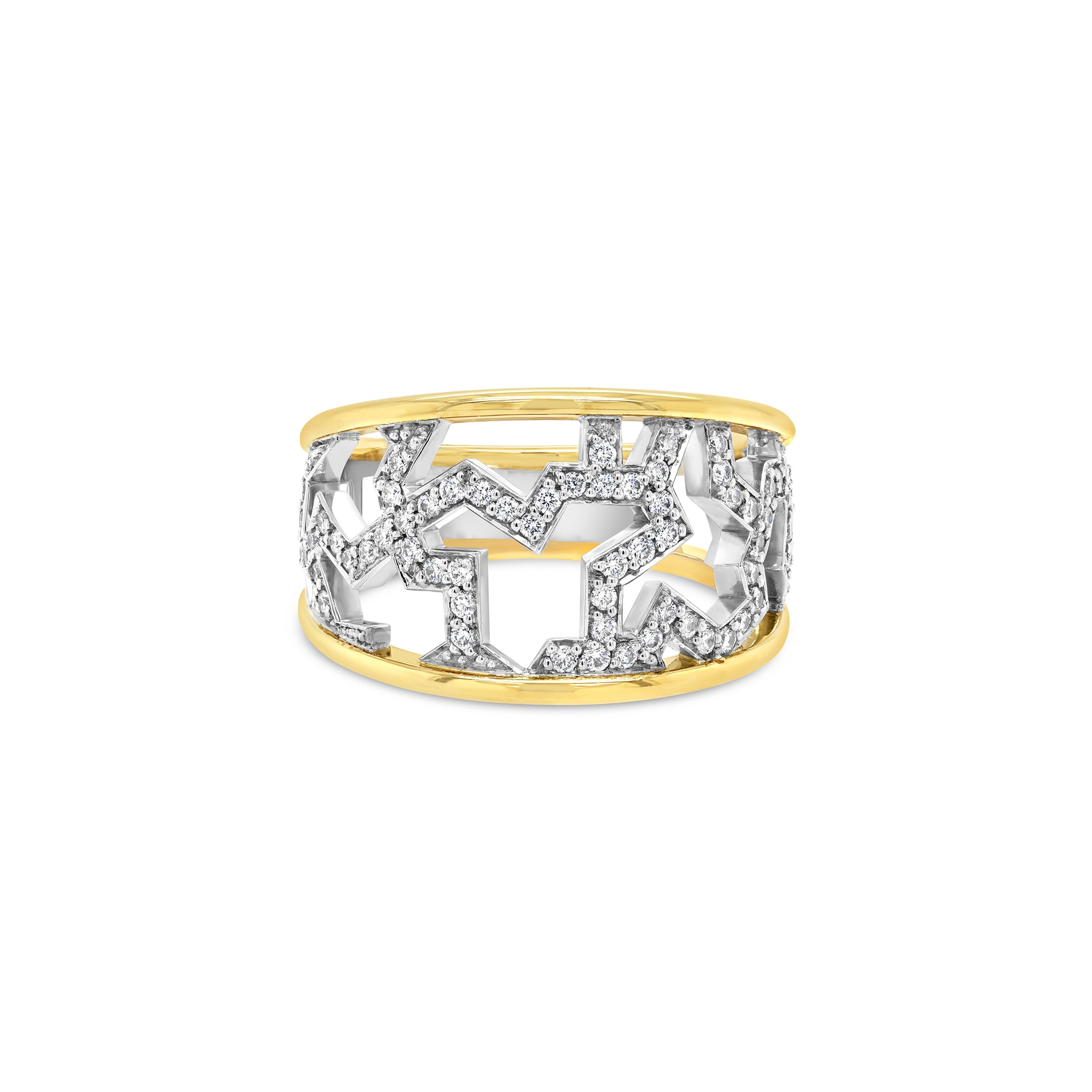 Diamond Einstein Cigar Ring