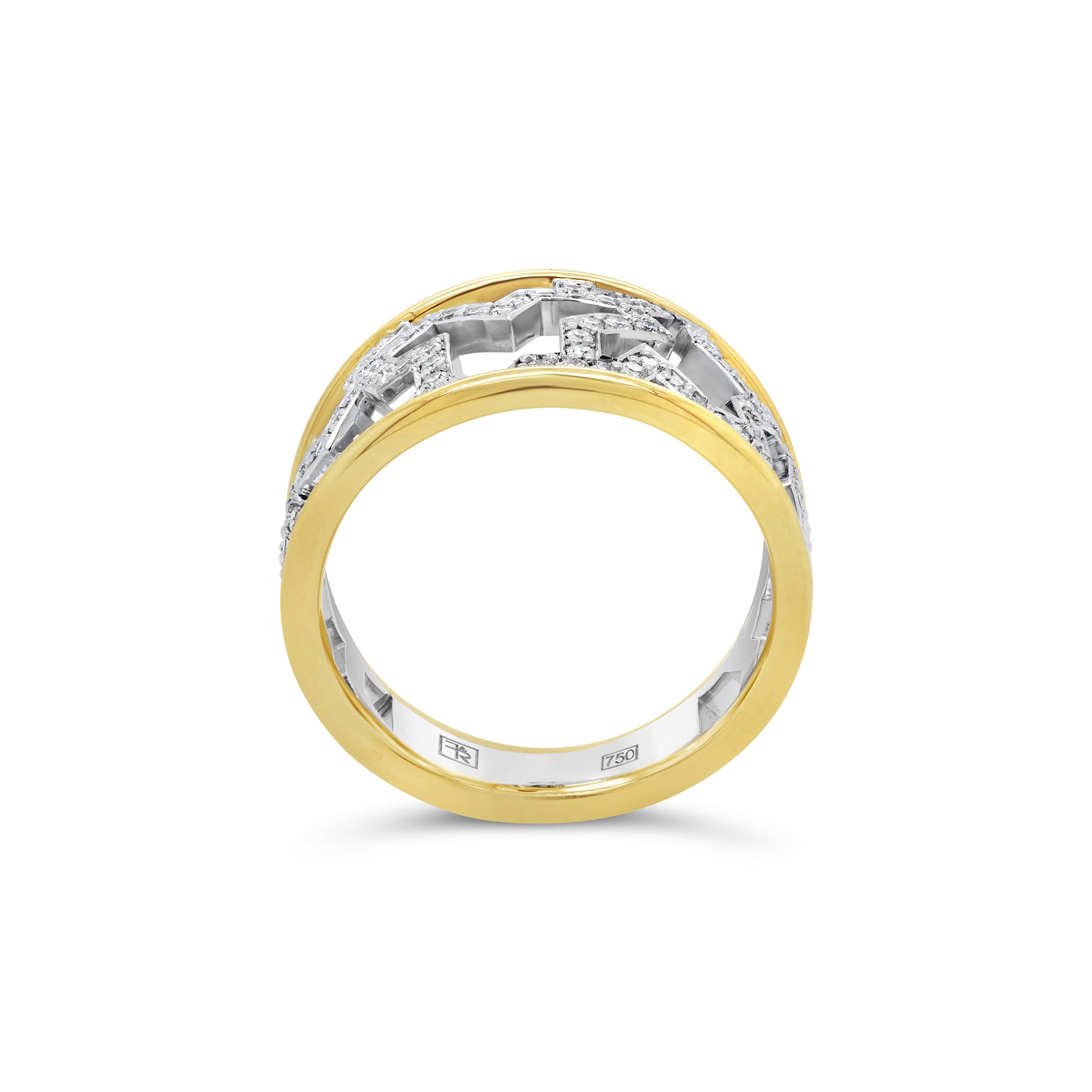 Diamond Einstein Cigar Ring