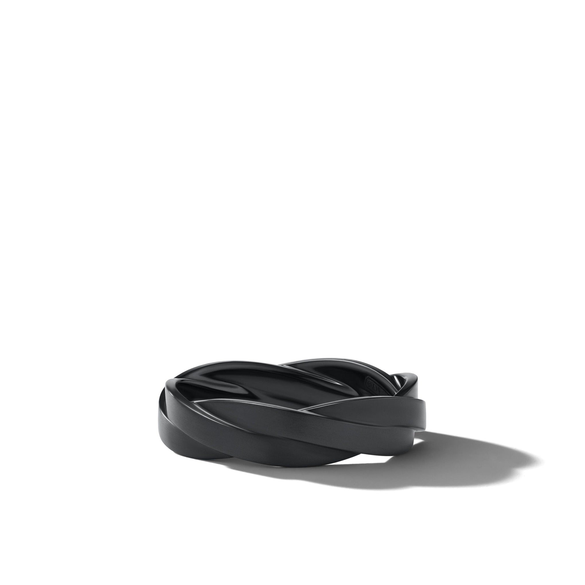 DY HELIOS™ BAND RING IN BLACK TITANIUM