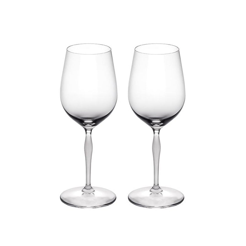 LALIQUE CRYSTAL WINE GLASS