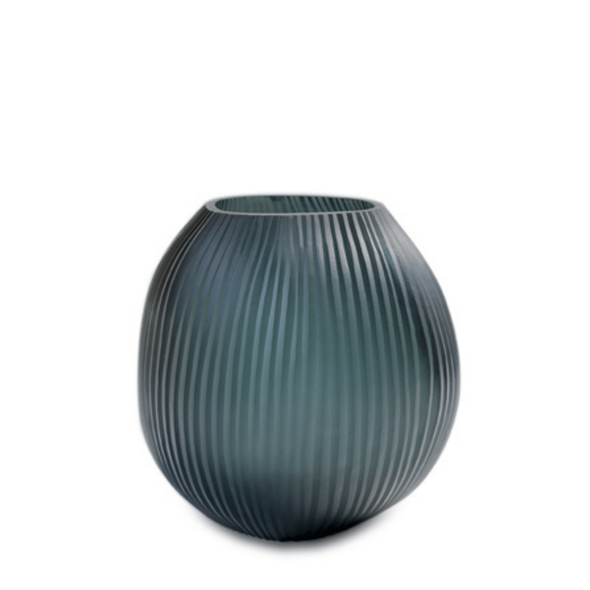 GUAXS NAGAA MEDIUM DARK INDIGO VASE