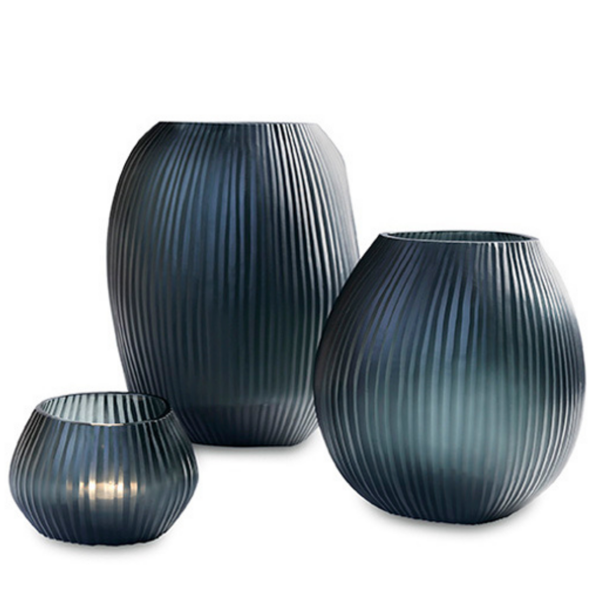 GUAXS NAGAA DARK INDIGO LARGE VASE